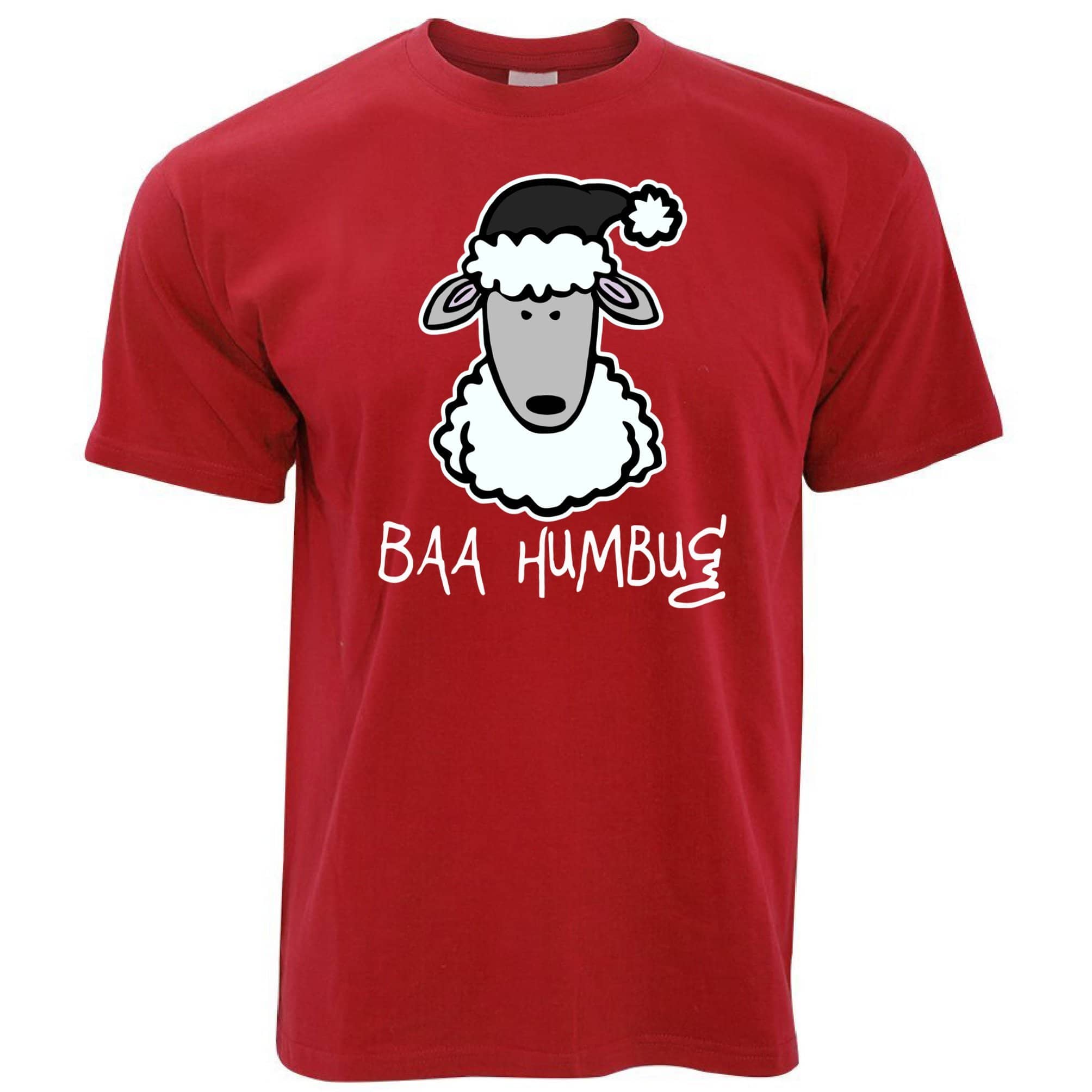 Baa Humbug Christmas Sheep T Shirt