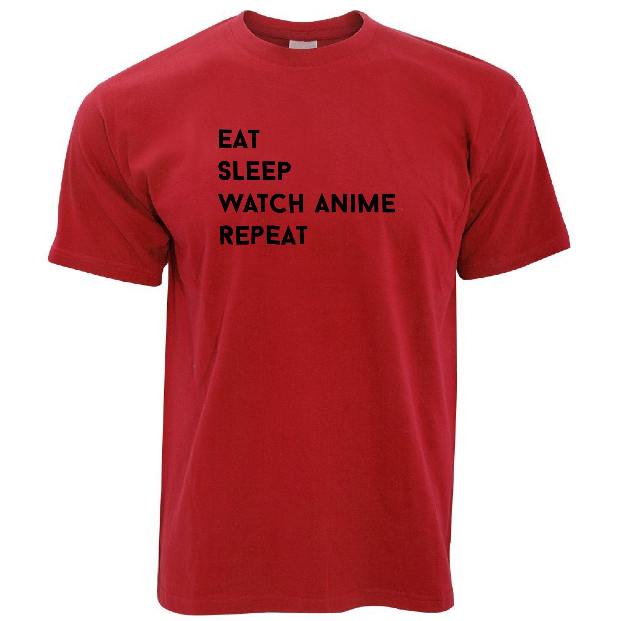 Eat, Sleep, Watch Anime, Repeat T Shirt