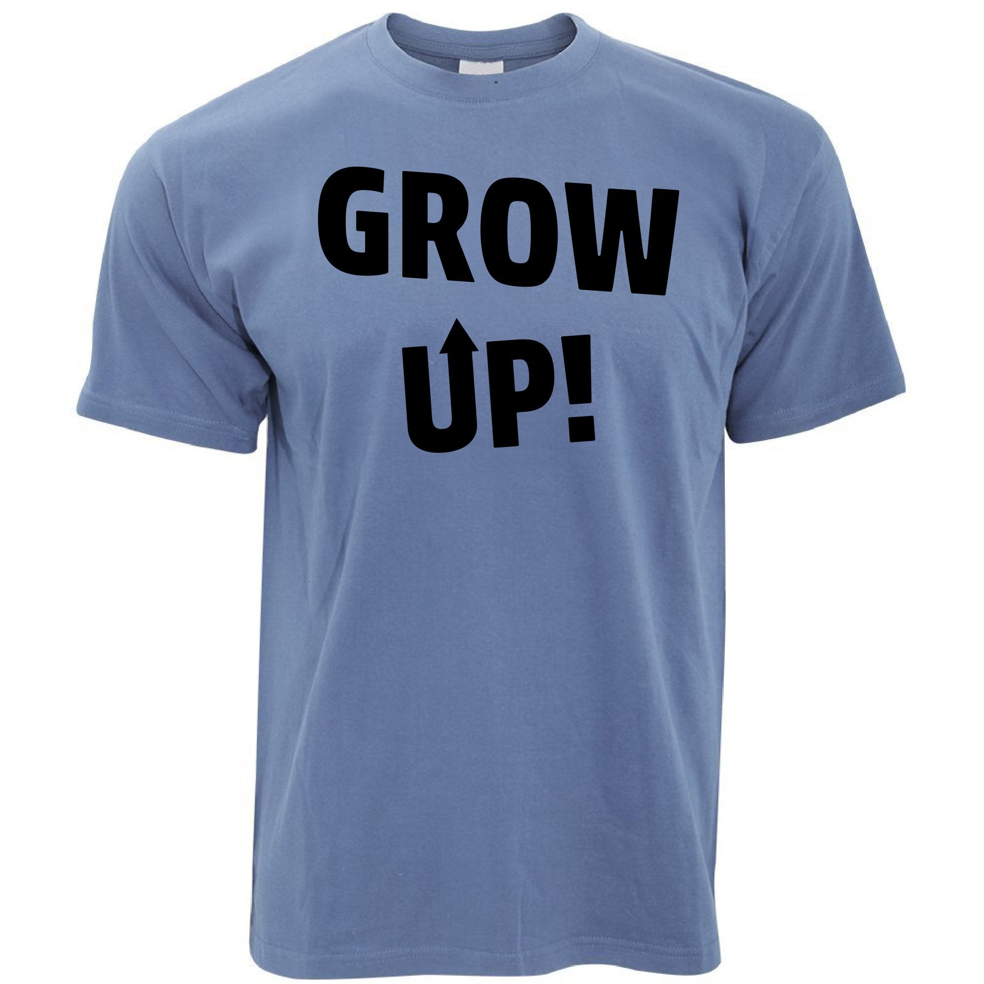 Immature T Shirt Grow Up Arrow Slogan