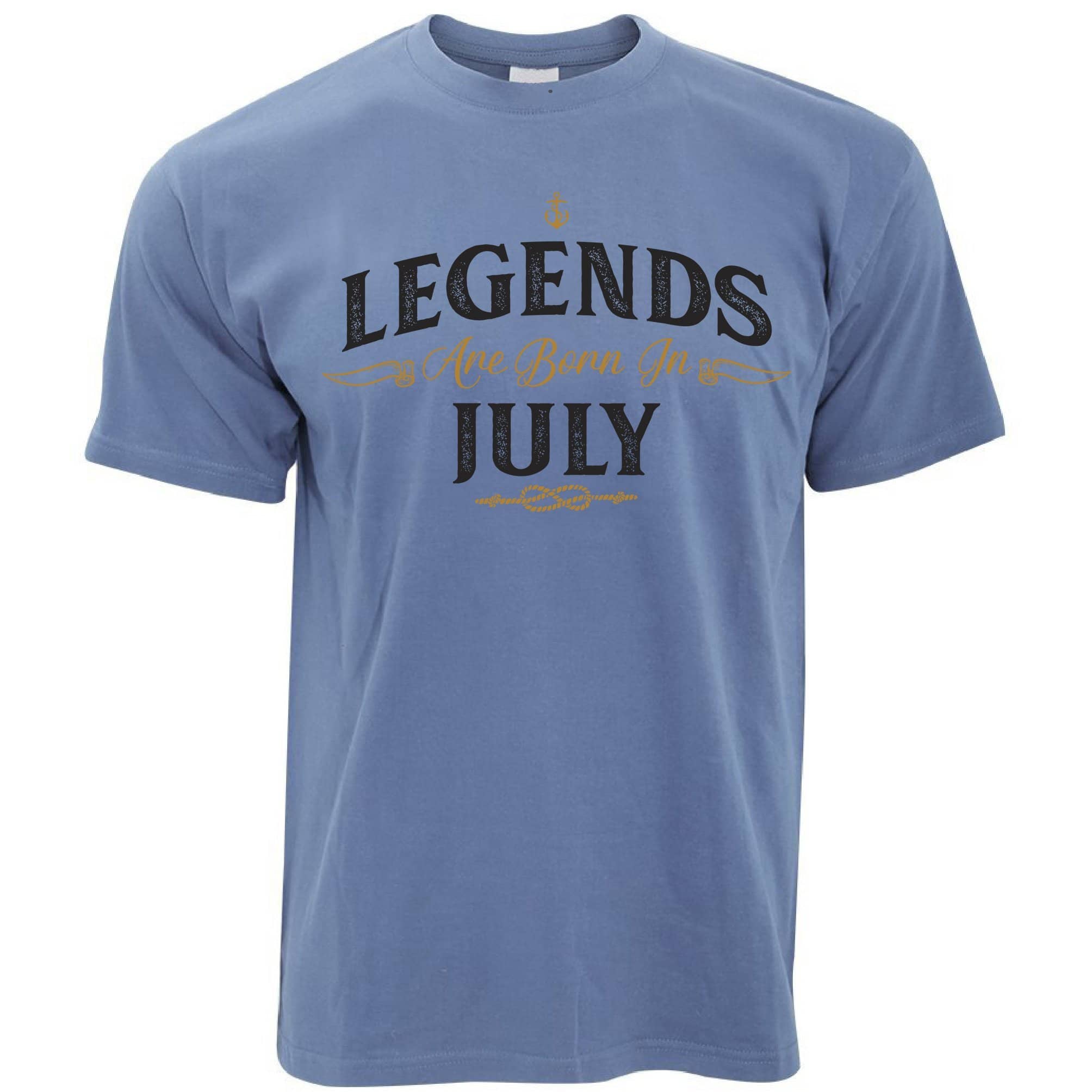 Birthday T Shirt Legends Are Born In July