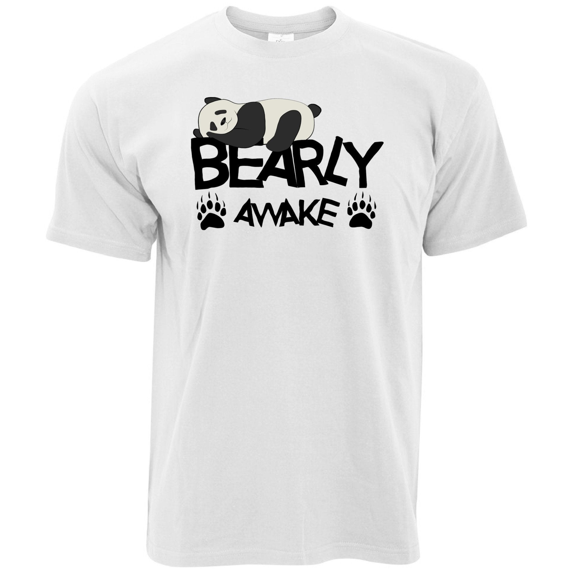 Bearly Awake Panda T Shirt