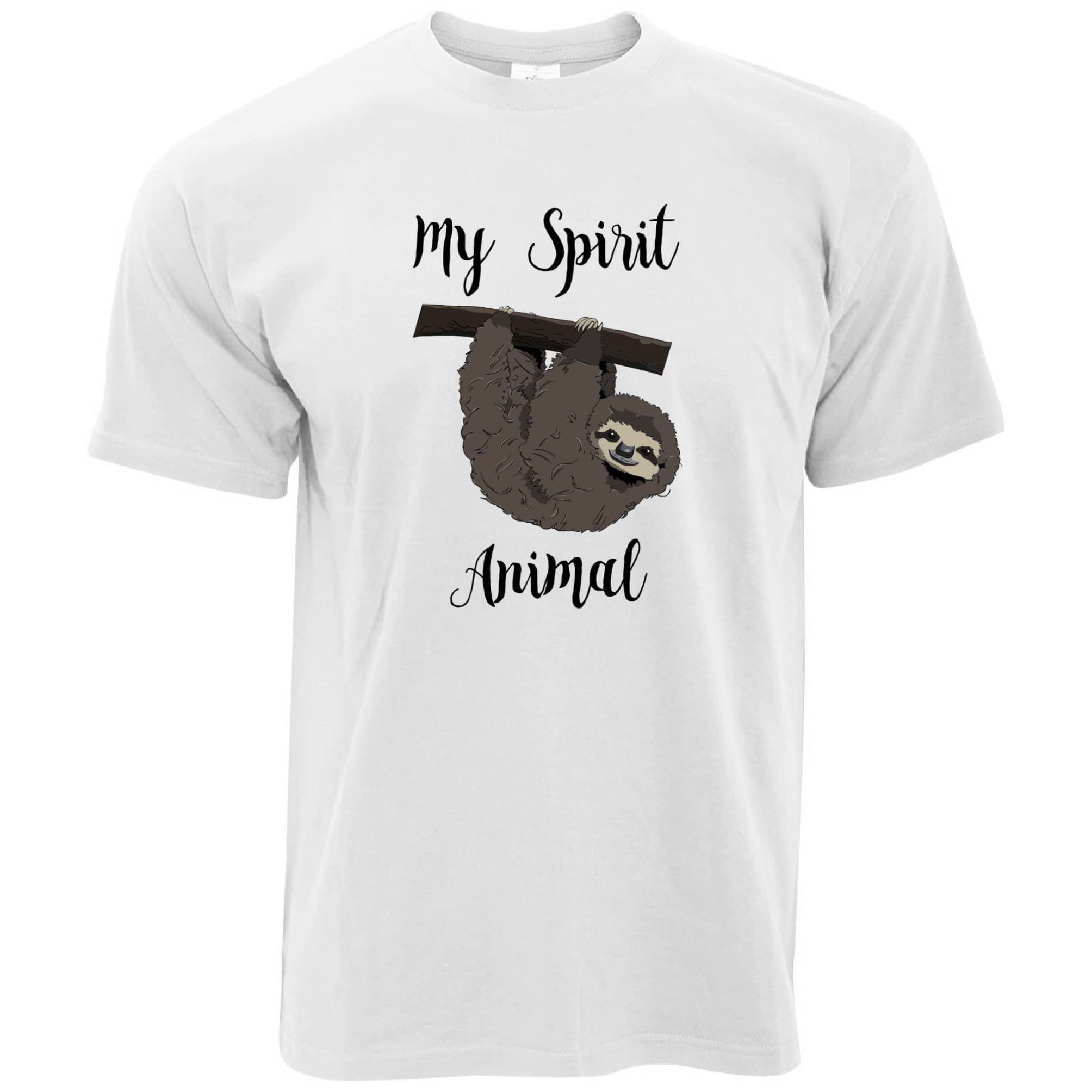 My Spirit Animal Is A Sloth Cute T Shirt