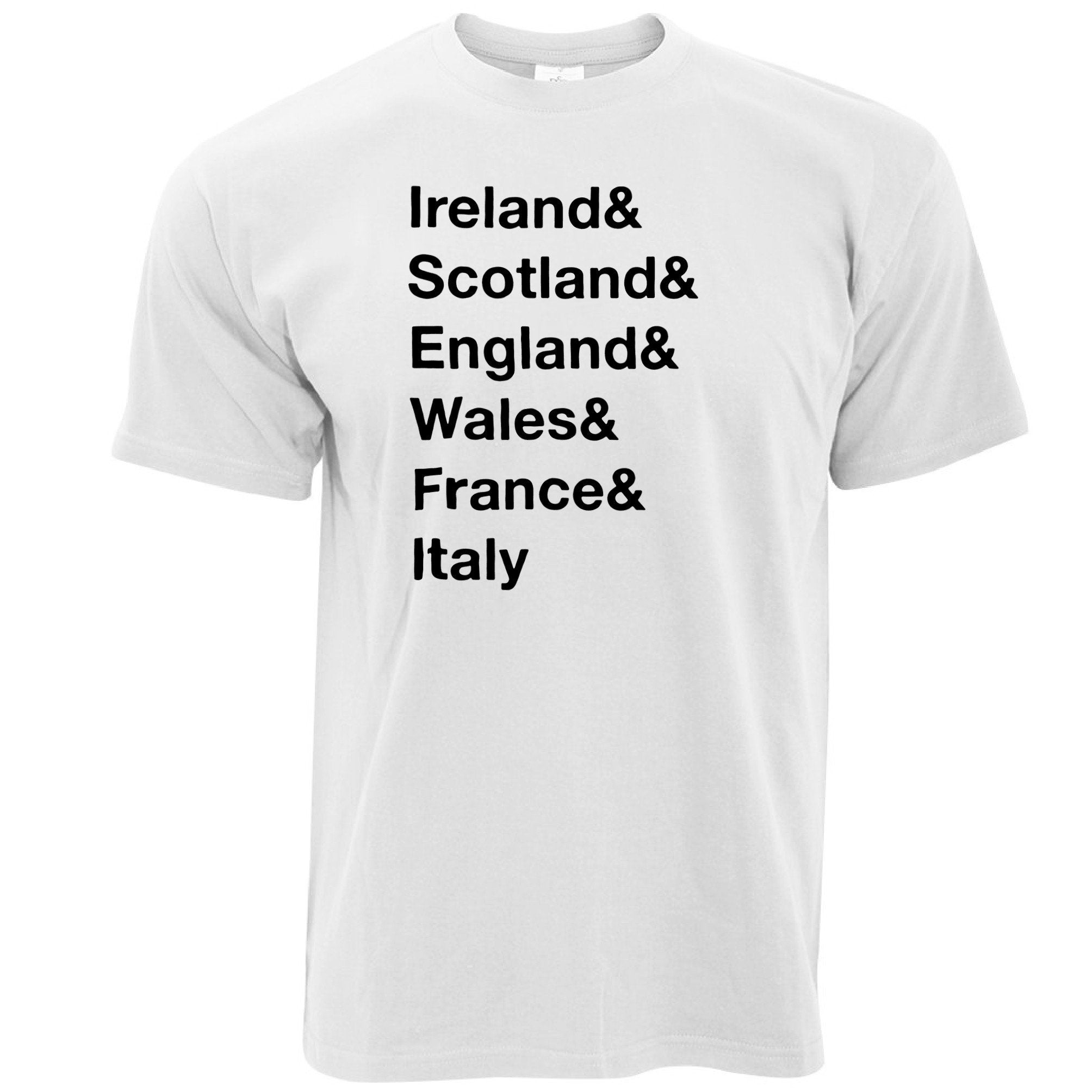 The Six Nations T Shirt Ireland, Scotland, England