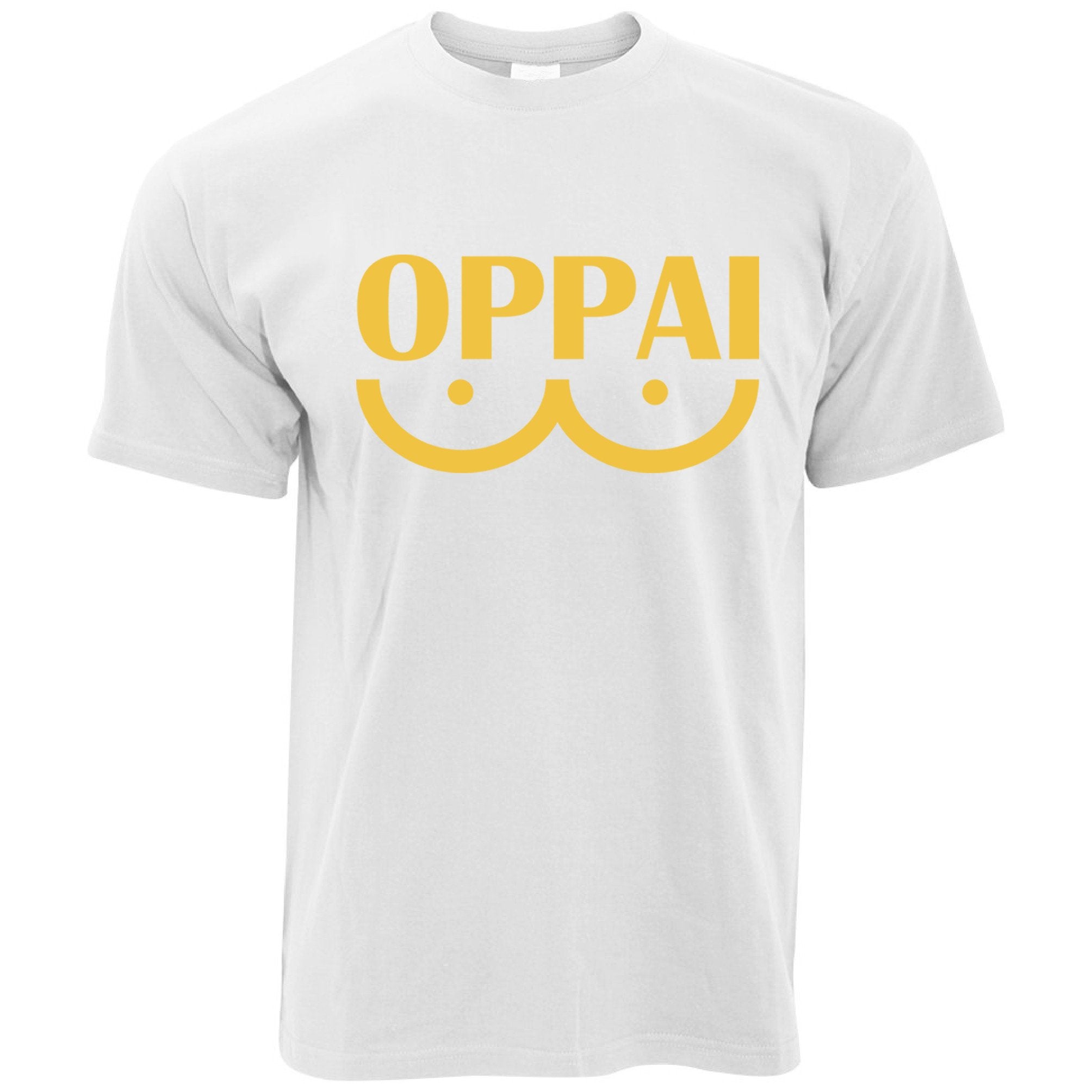 Novelty Anime Parody T Shirt Oppai Logo