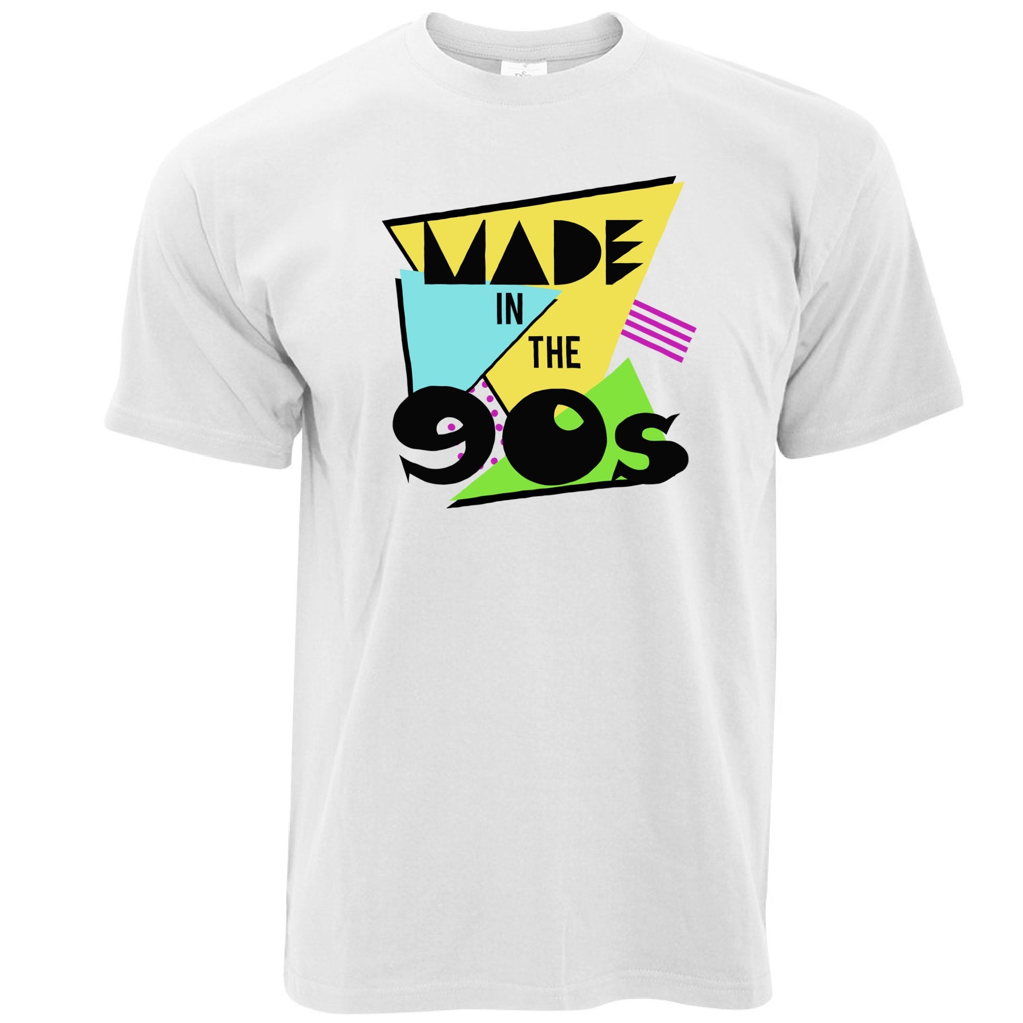 Retro Birthday T Shirt Made In The 90s