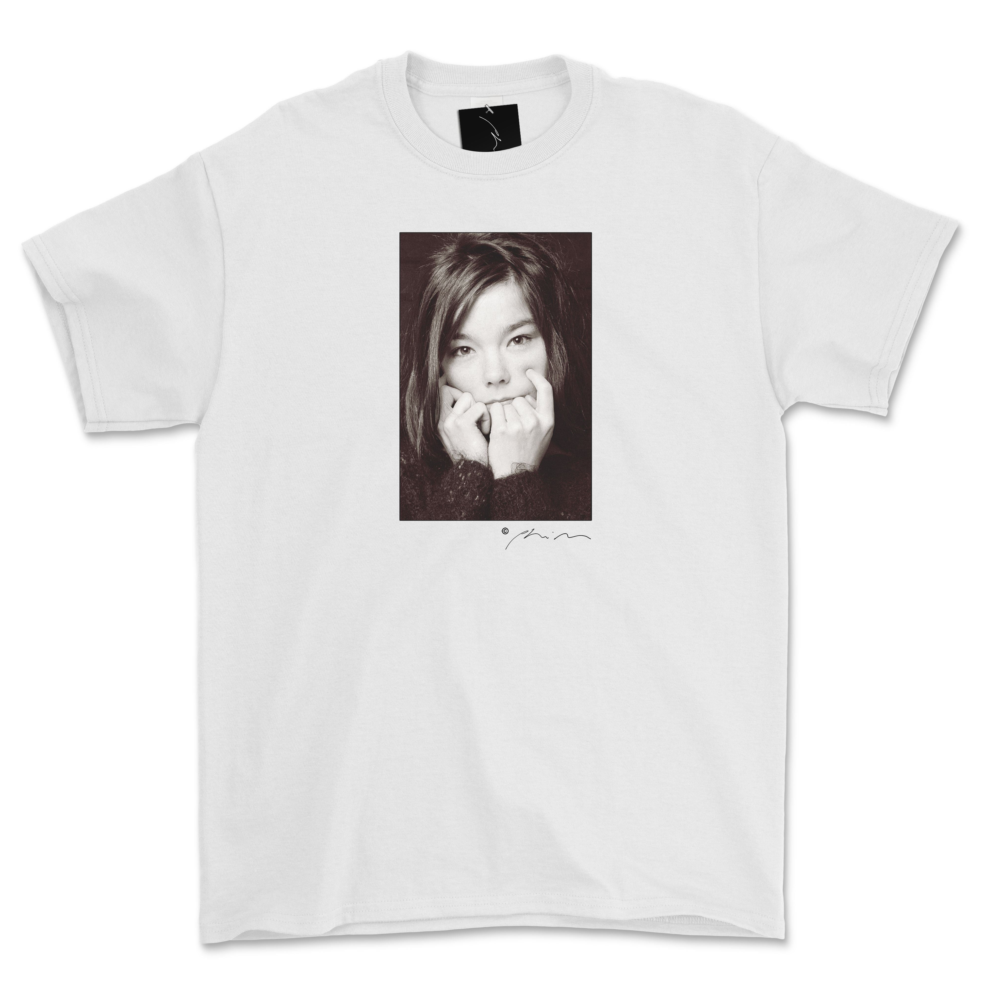 Bjork Portrait Official Phil Nicholls T Shirt