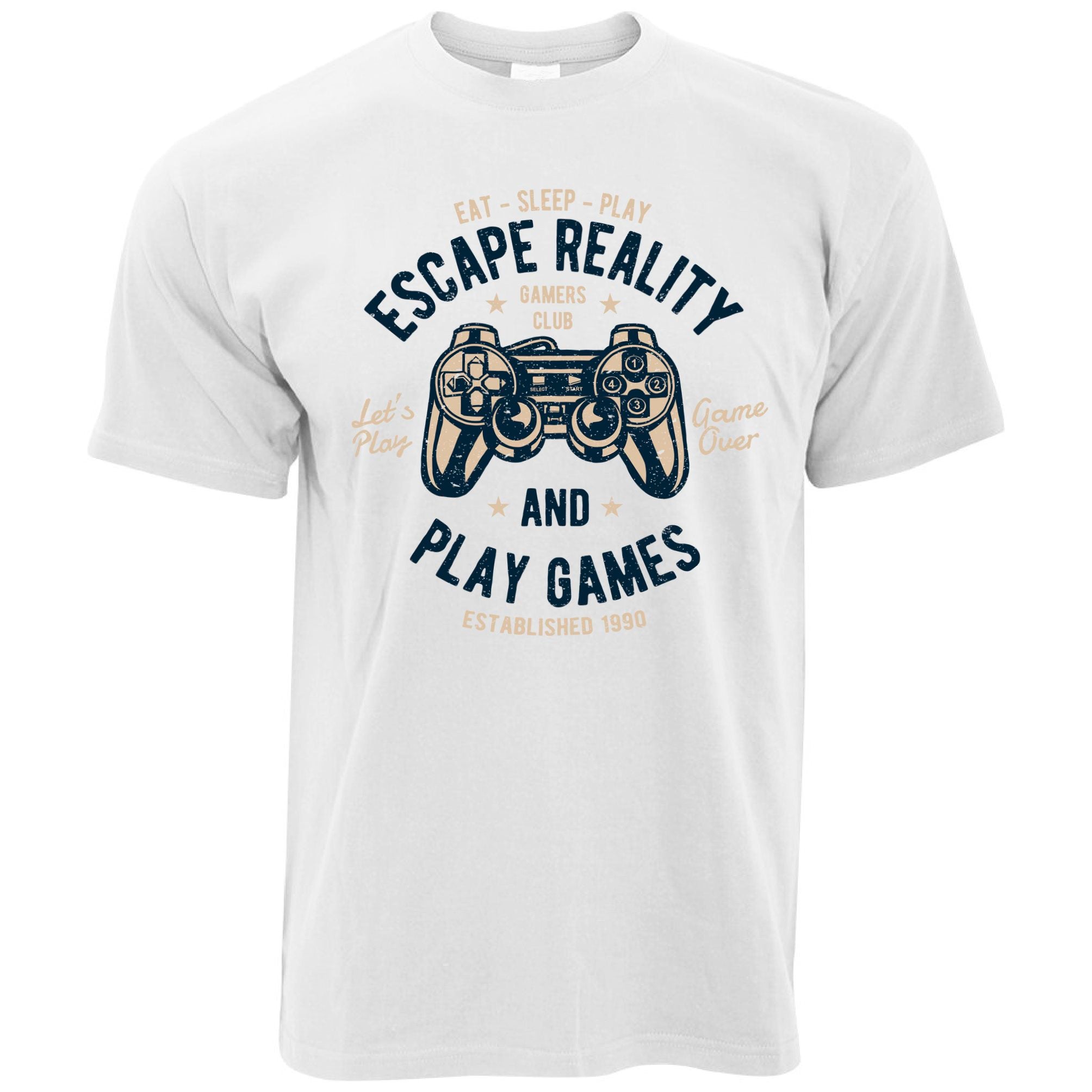 Escape Reality And Play Games T Shirt