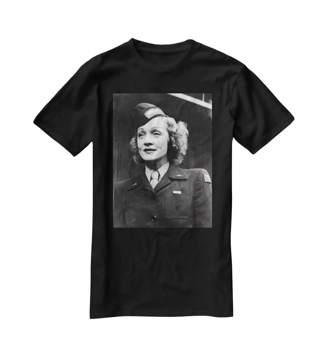 Marlene Dietrich in uniform T-Shirt