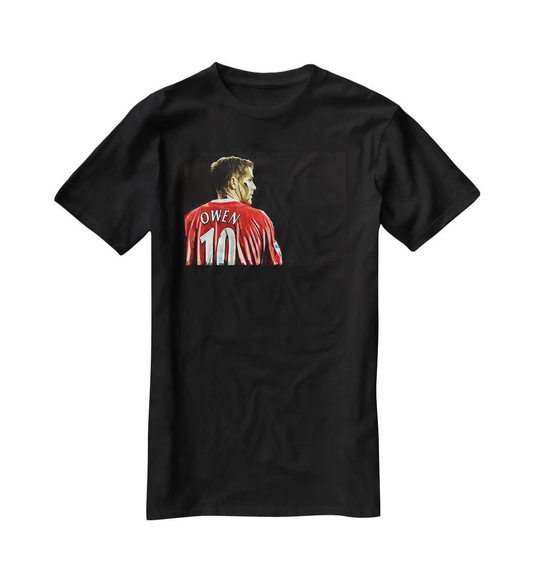 Michael Owen Liverpool Back T-Shirt