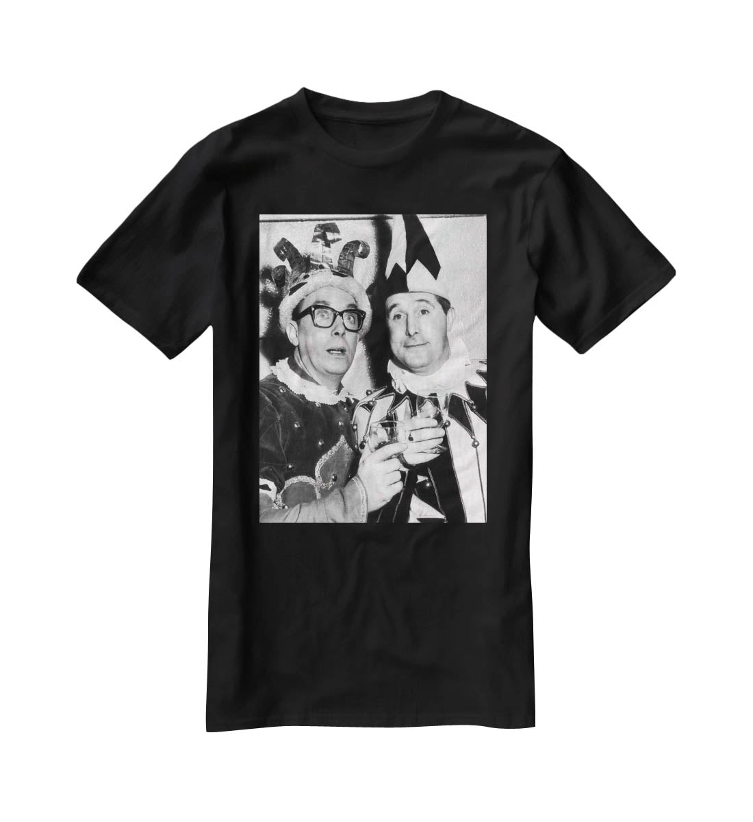 Morecambe and Wise dressed as court jesters T-Shirt