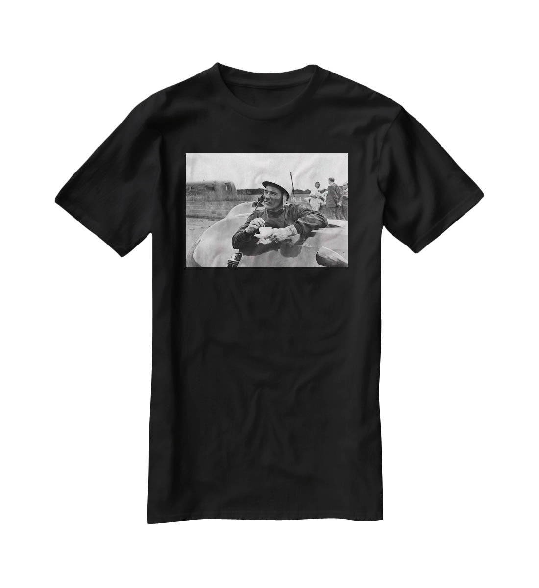 Motor racing driver Stirling Moss T-Shirt