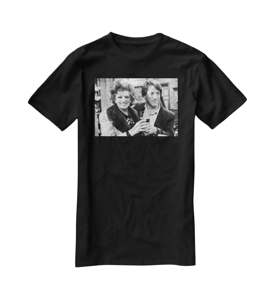 Pat Phoenix and Dustin Hoffman Rovers Return T-Shirt