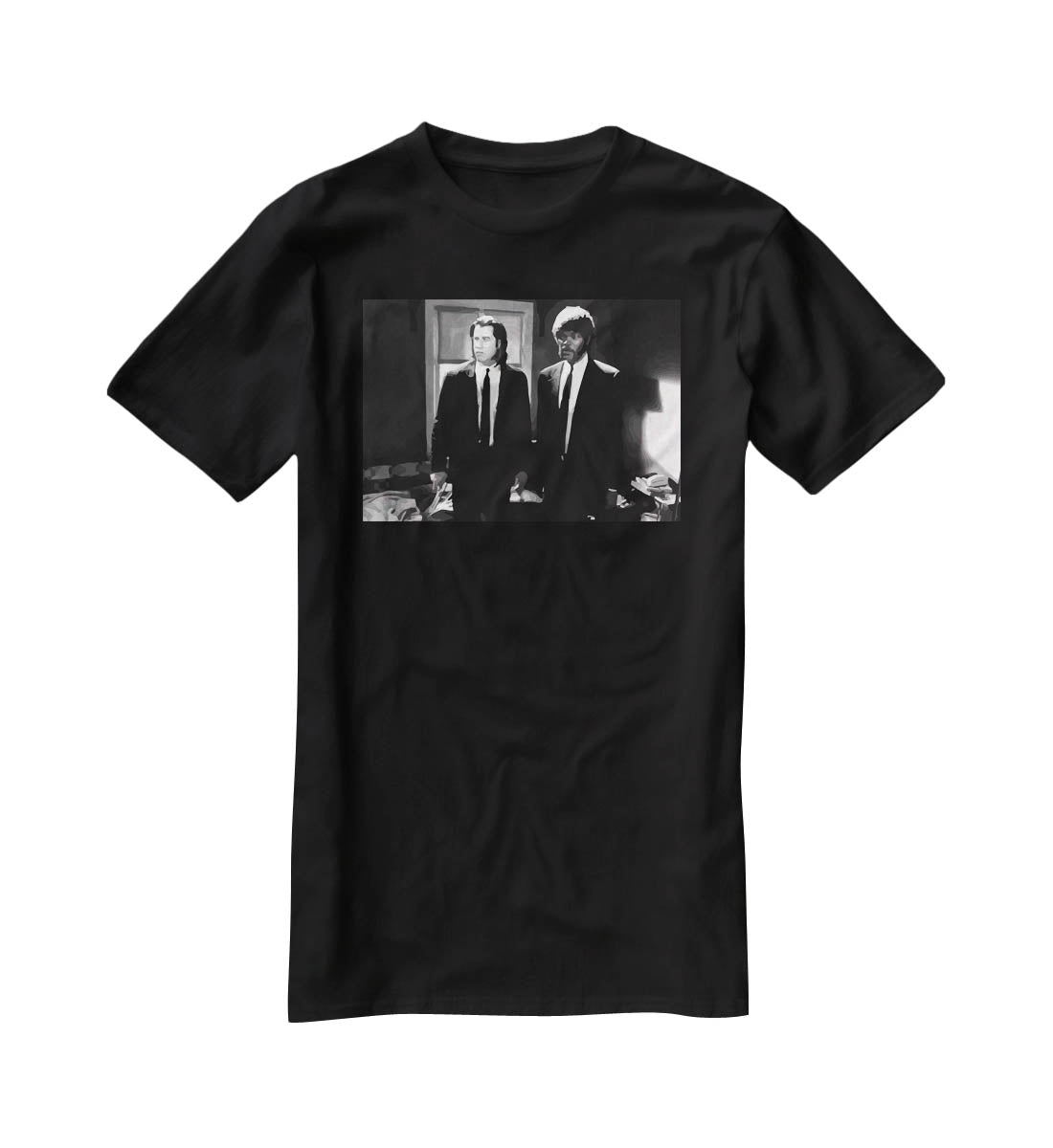 Pulp Fiction Black and White T-Shirt