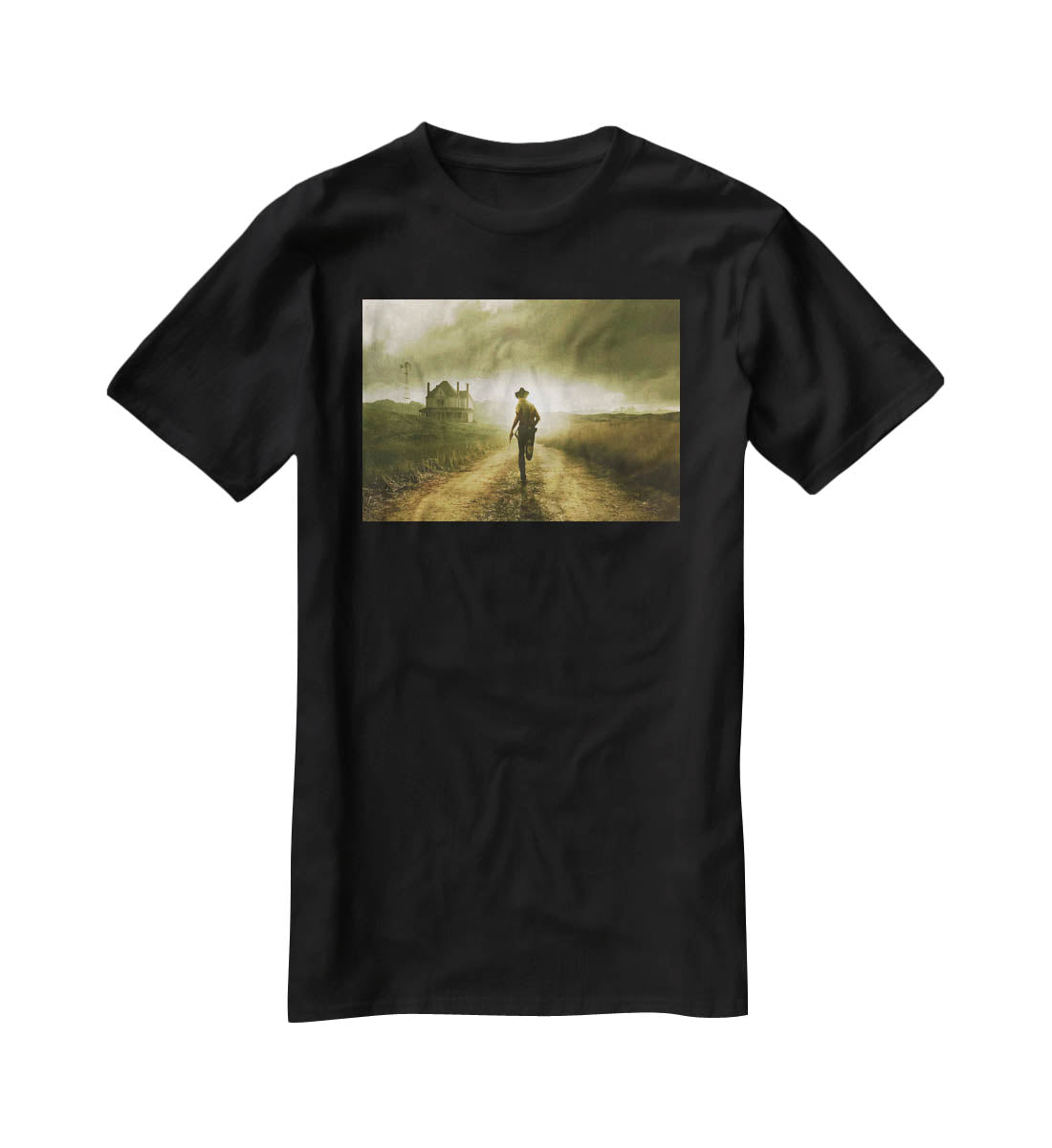 Rick Running The Walking Dead T-Shirt