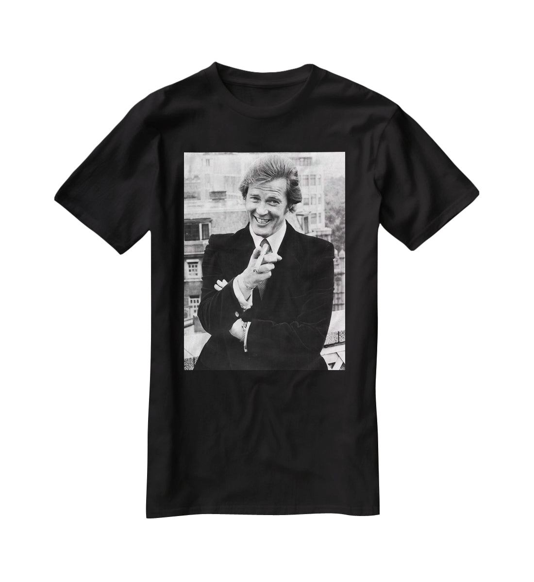 Roger Moore in 1972 T-Shirt