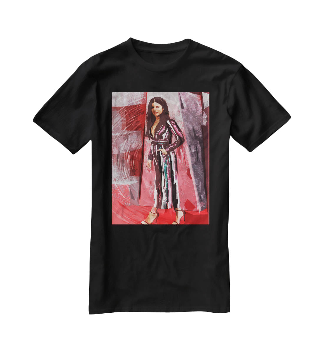 Sandra Bullock Pop Art T-Shirt