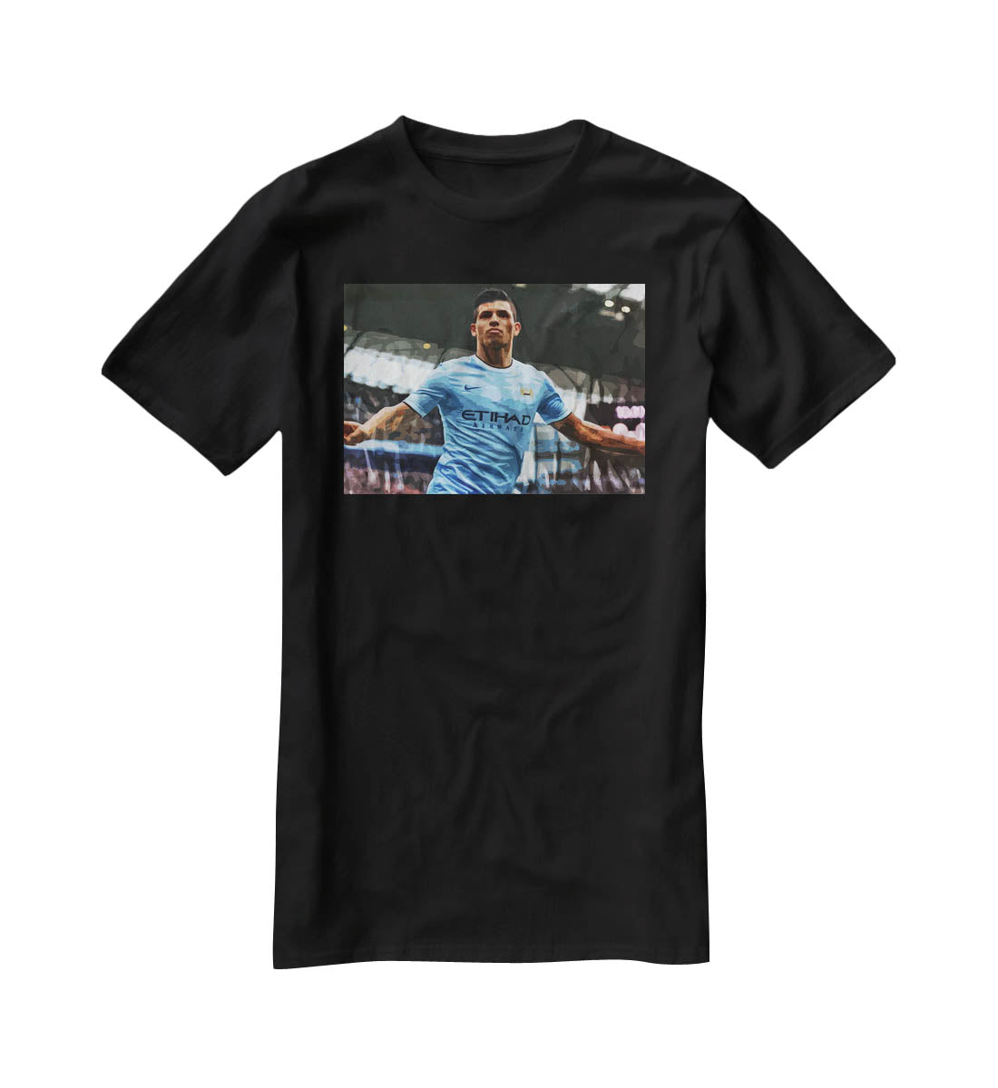 Sergio Aguero Manchester City T-Shirt