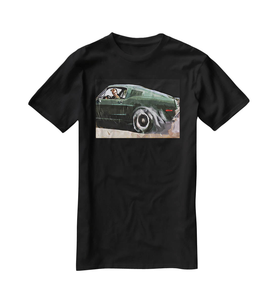 Steve McQueen Bullitt Reverse T-Shirt