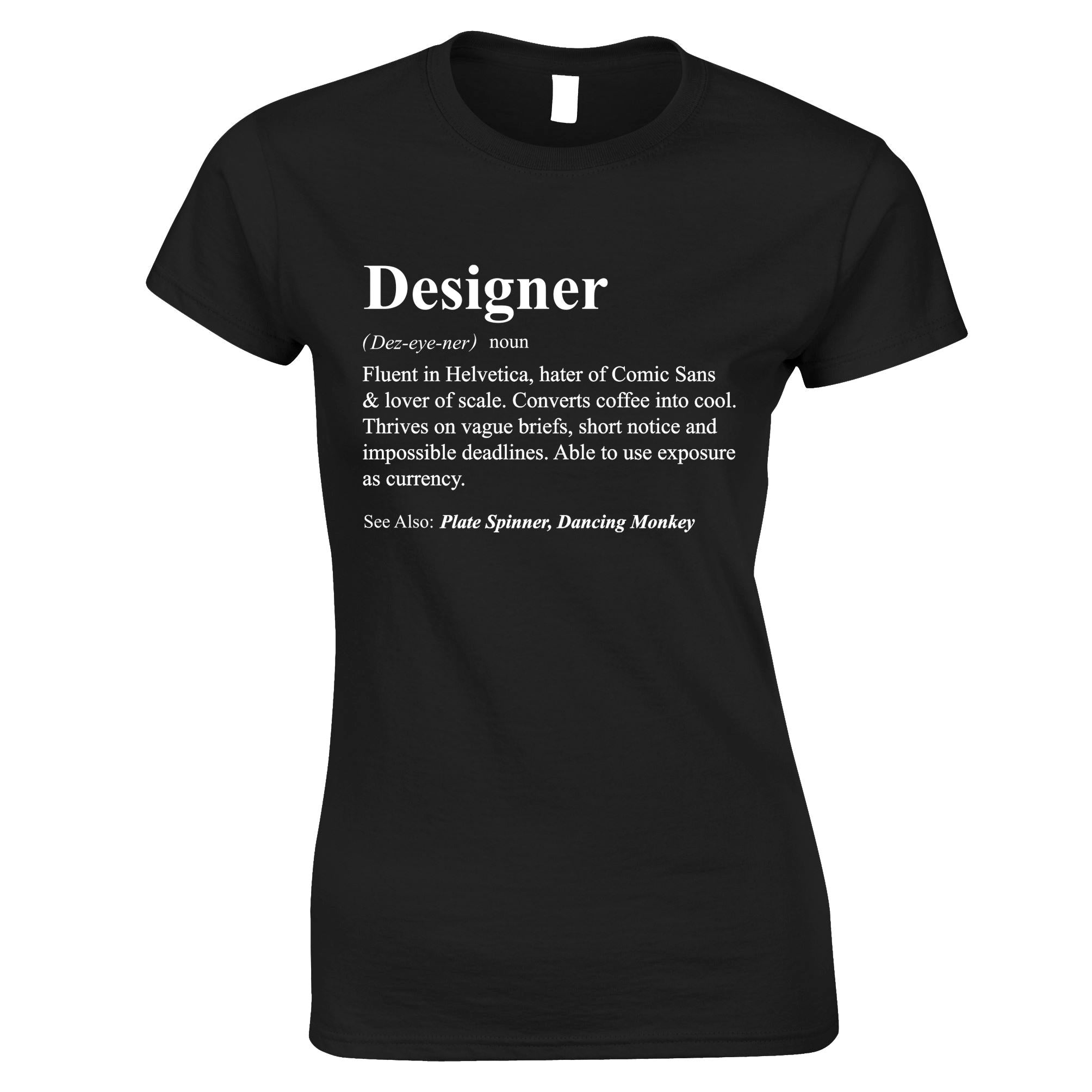 Definition of a Designer Womens T Shirt