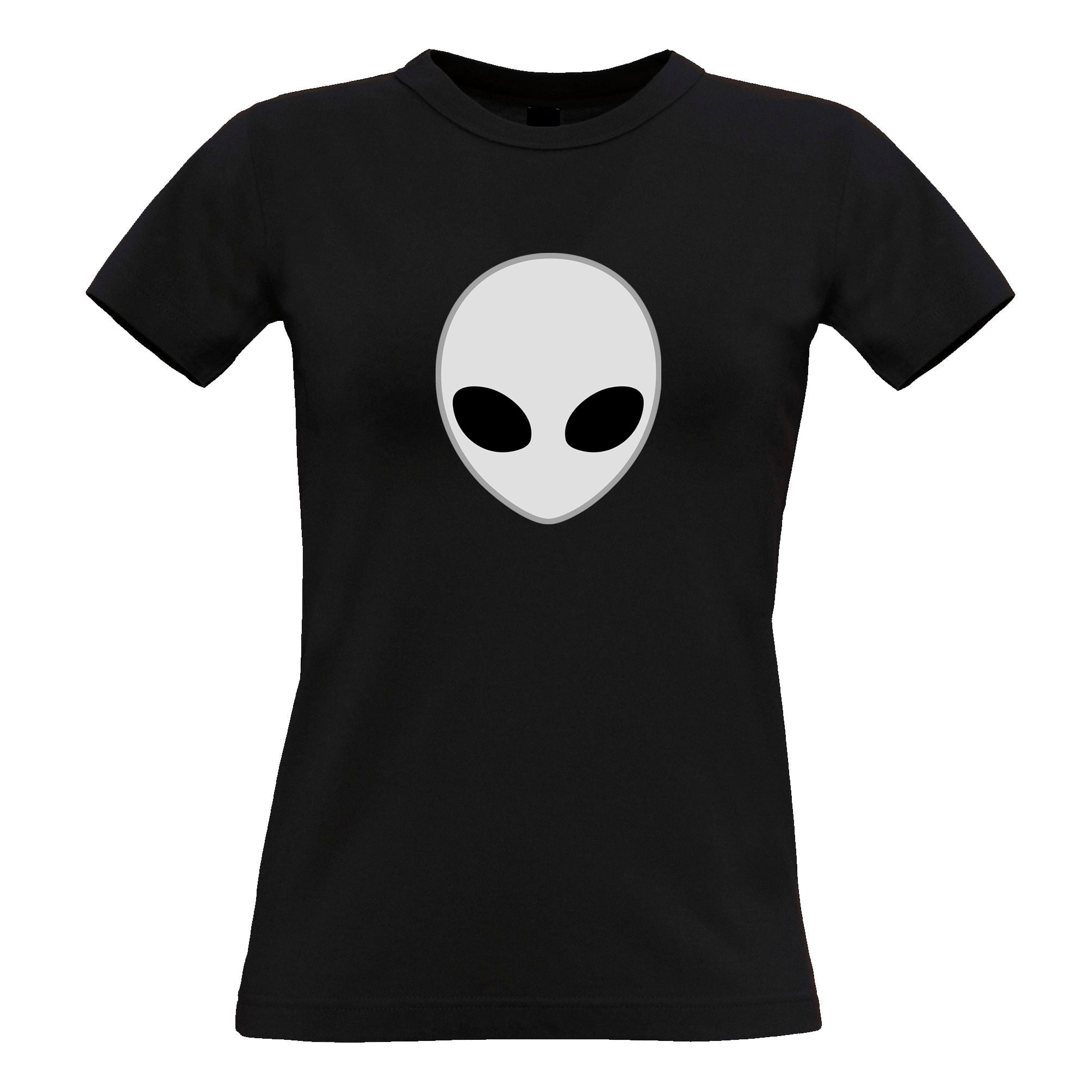 Alien Head Womens T Shirt