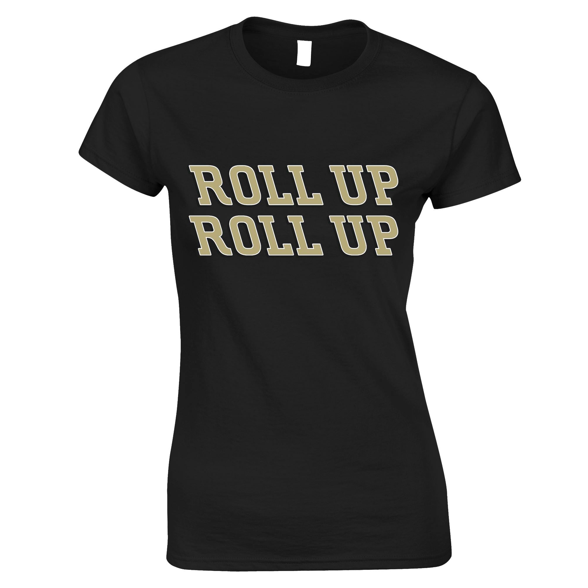 Roll Up Womens T Shirt