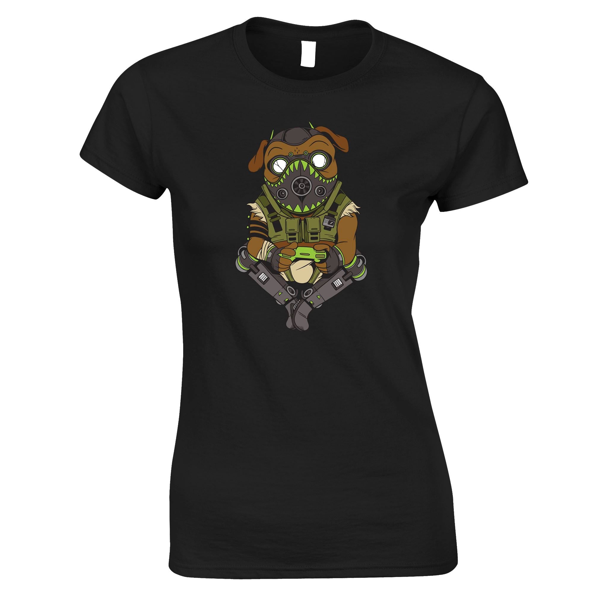 Apex Predator Pug Octane Womens T Shirt