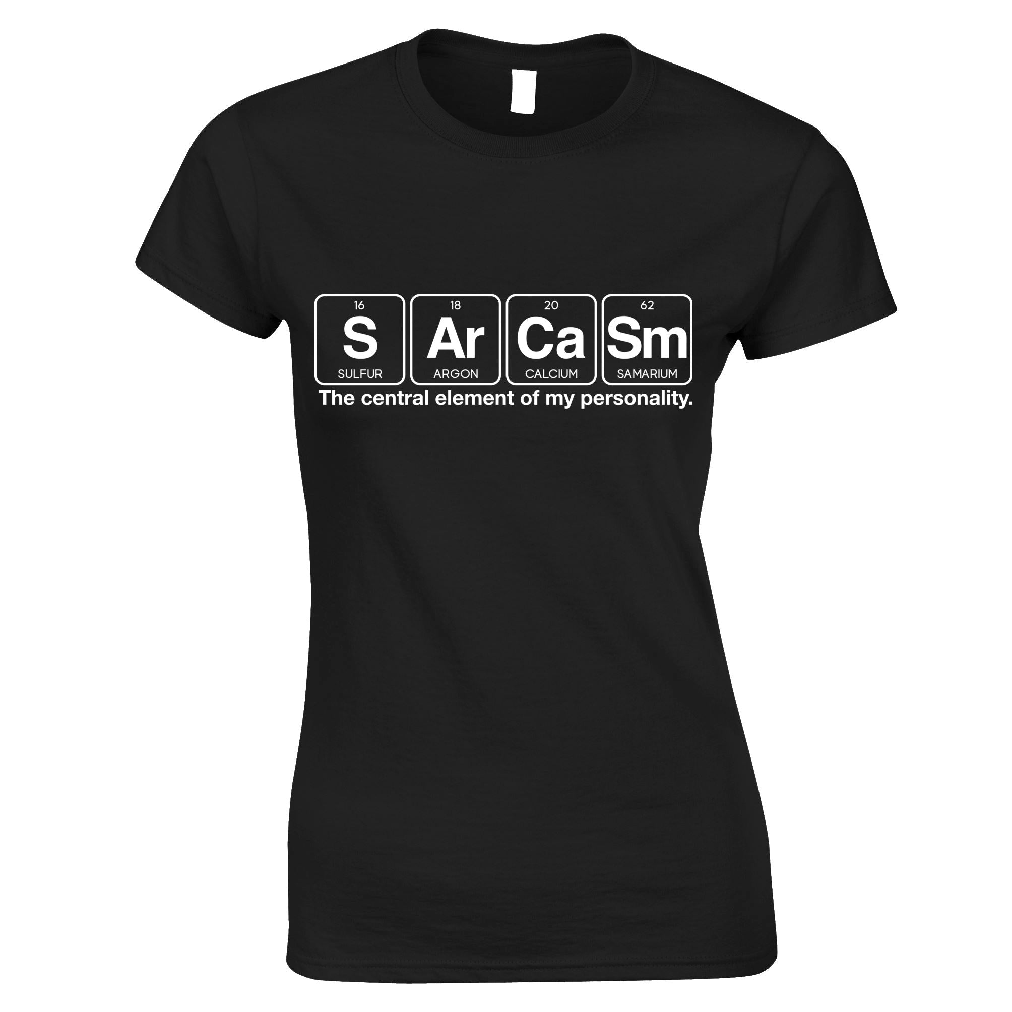 Elements Of Sarcasm Womens T Shirt