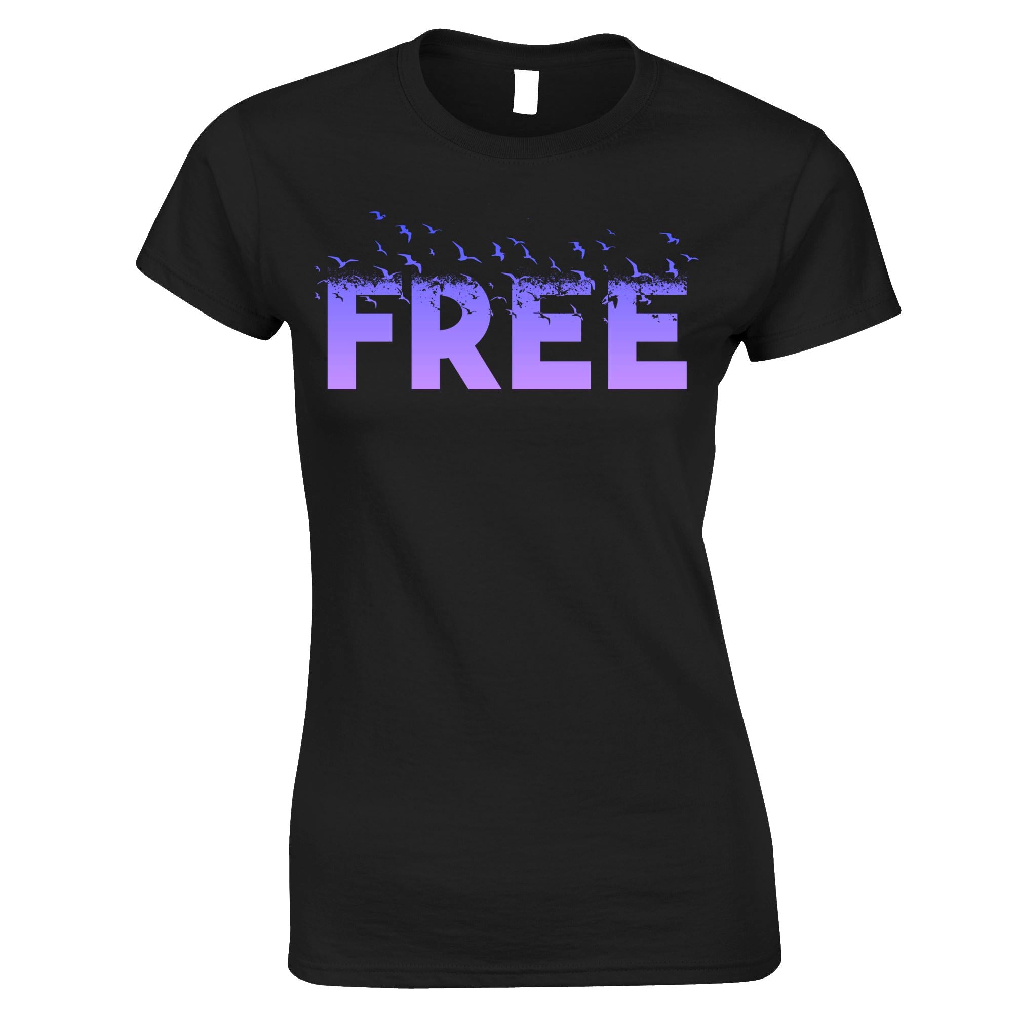 'Free' Slogan Womens T Shirt