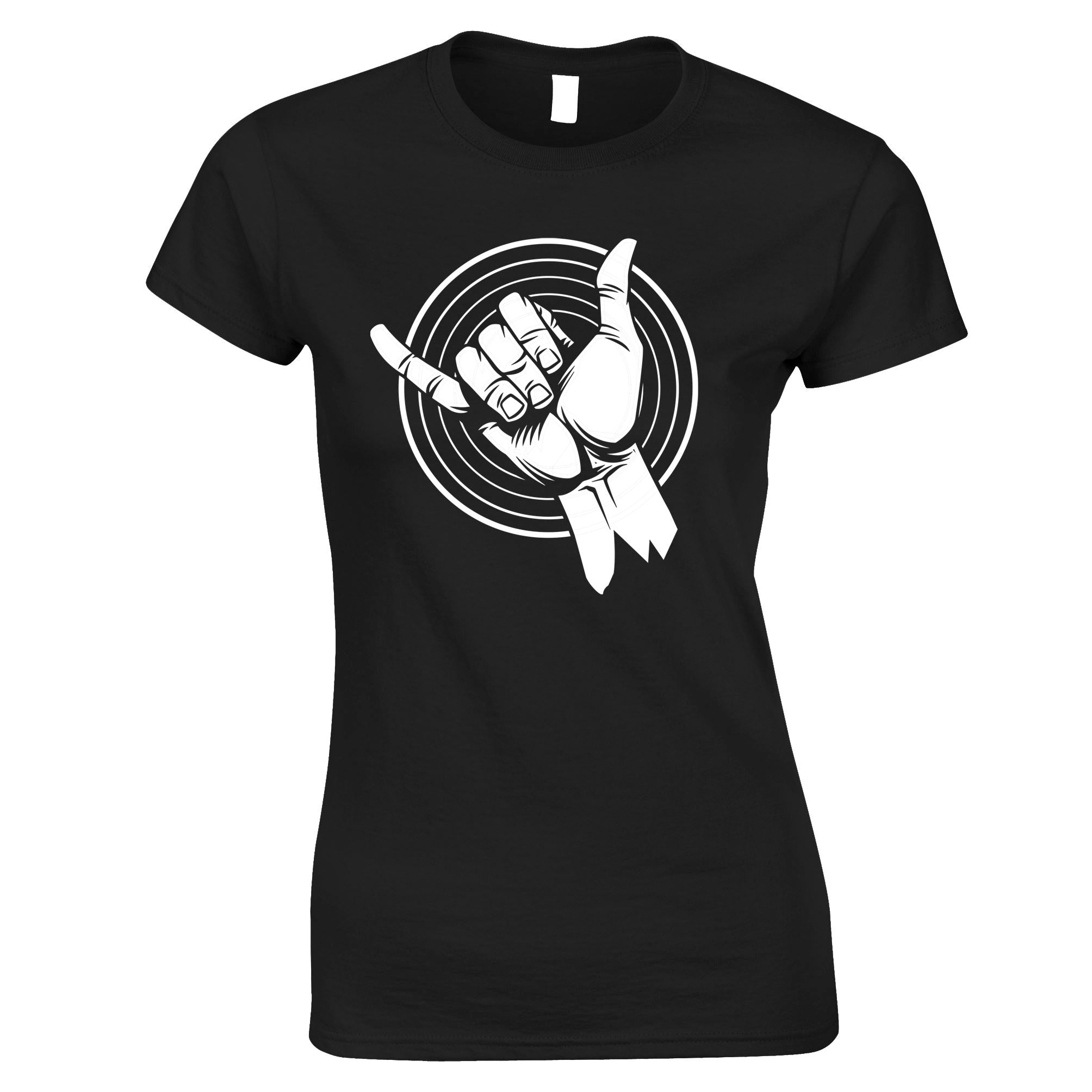 Shaka Hand Womens T Shirt