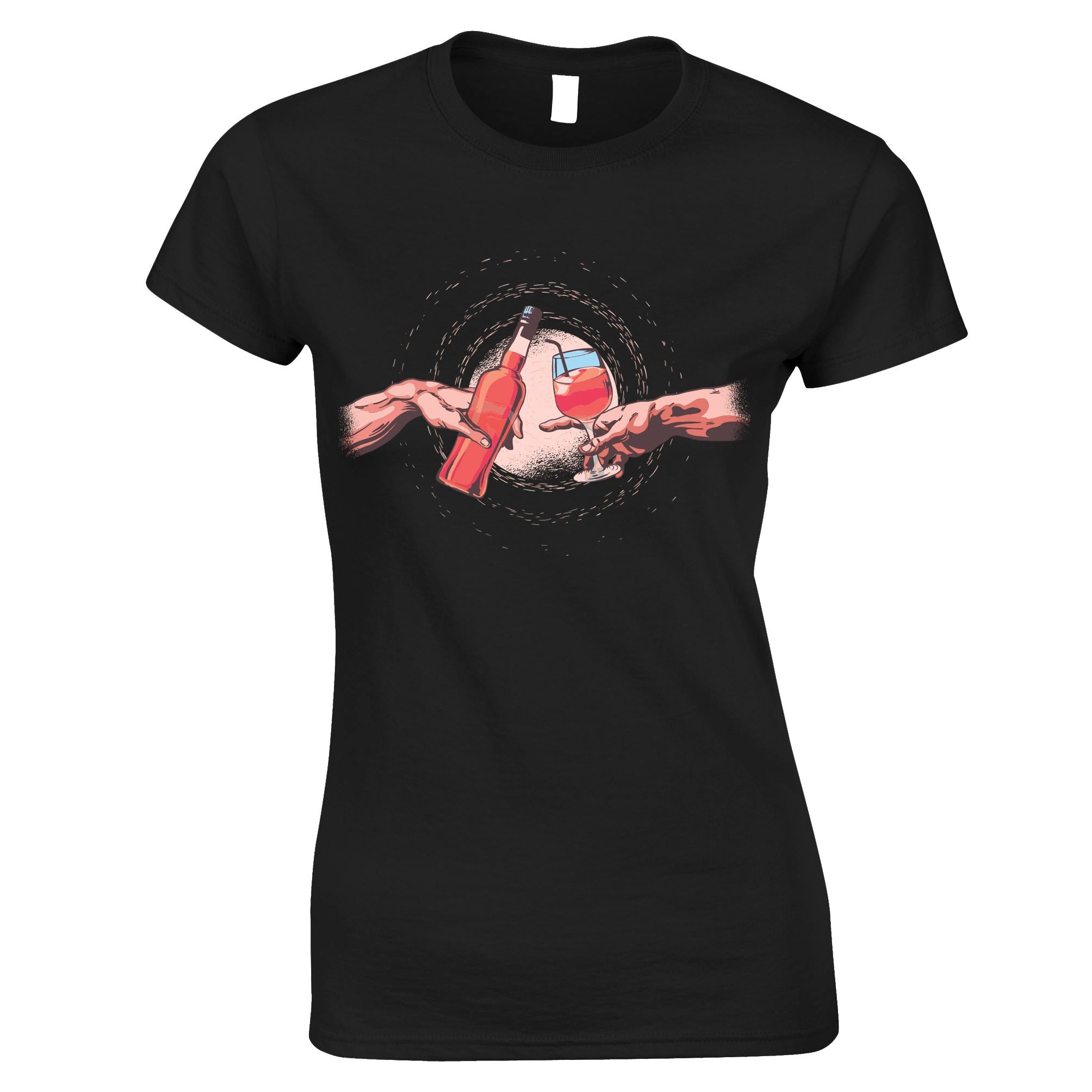 The Creation of Booze Womens T Shirt