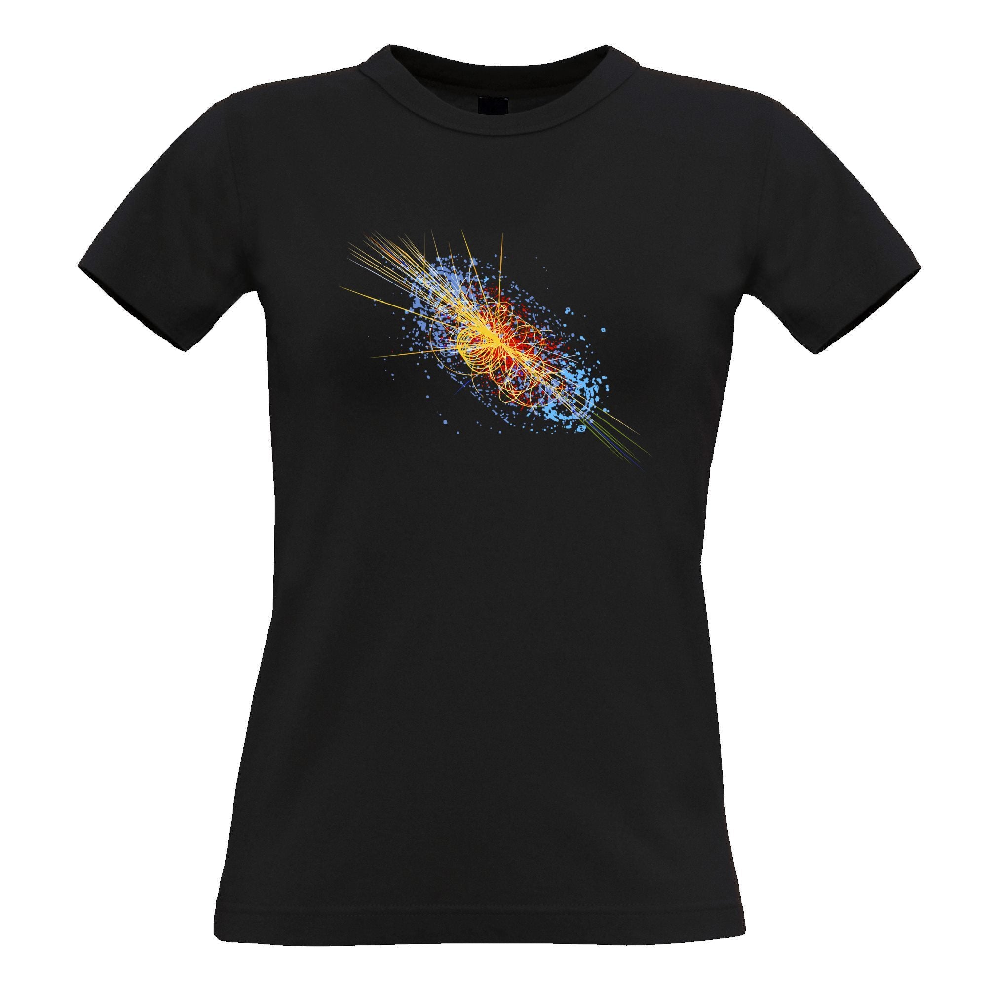 Particle Physics Womens T Shirt Higgs Boson Discovery Art