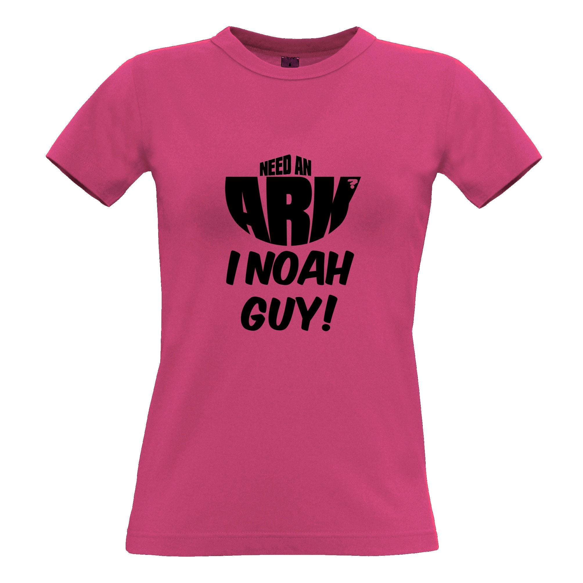 Novelty Womens T Shirt Need An Ark? I Noah Guy!