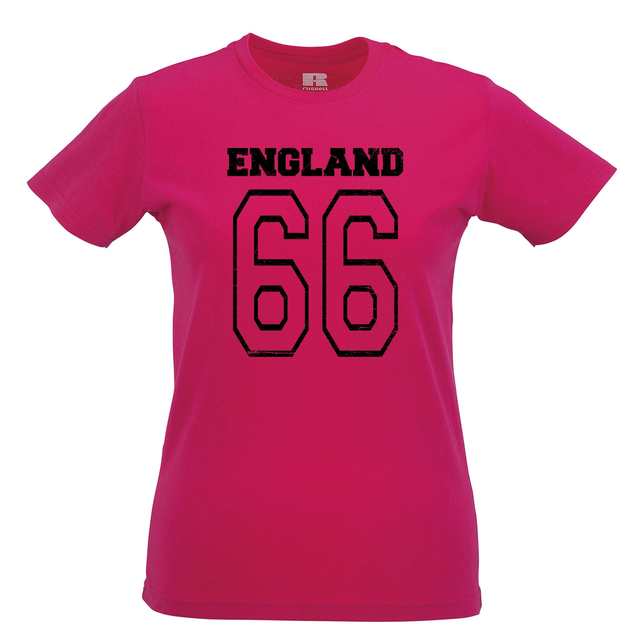 Sports Womens T Shirt England 1966 Football '66