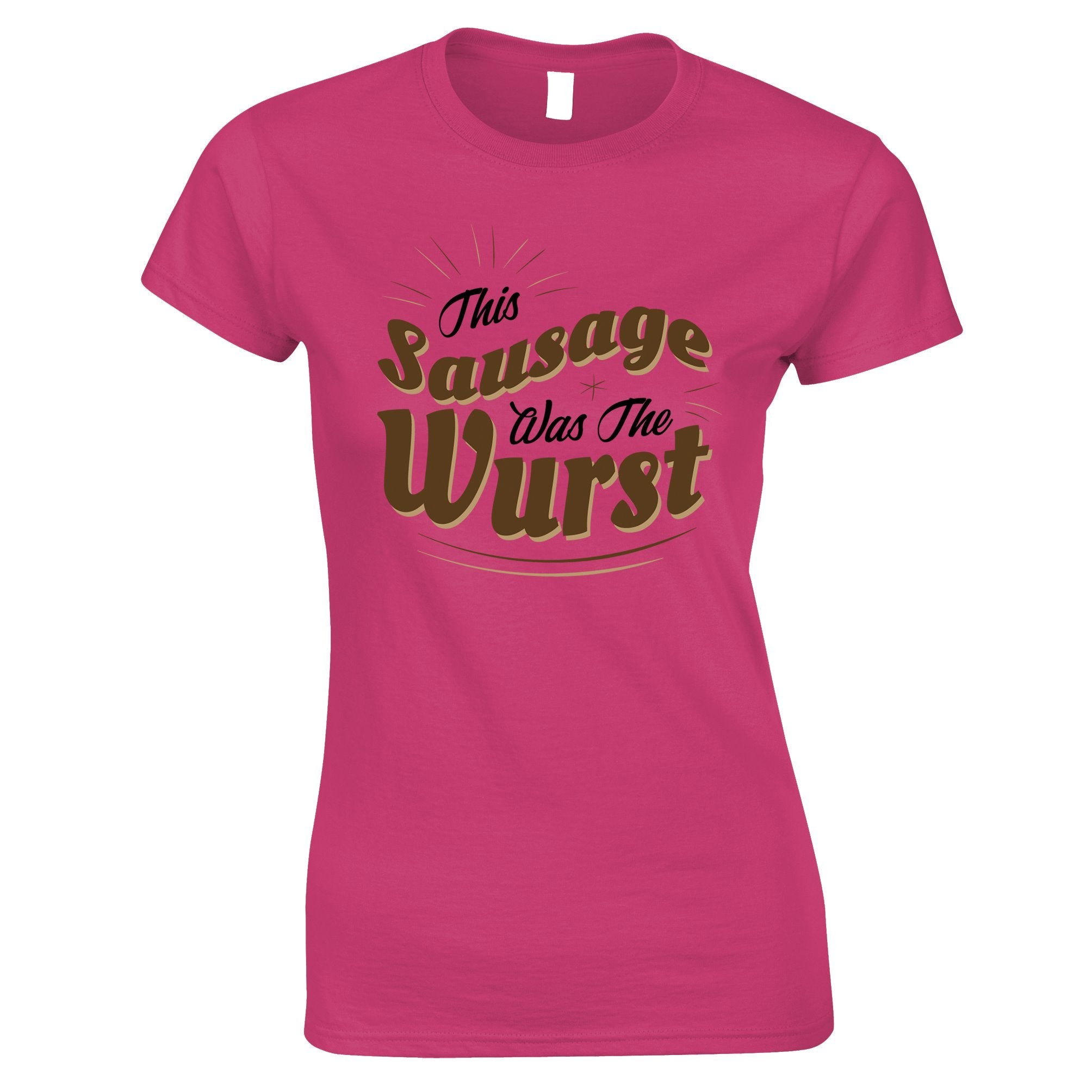 German Womens T Shirt This Sausage Was The Wurst