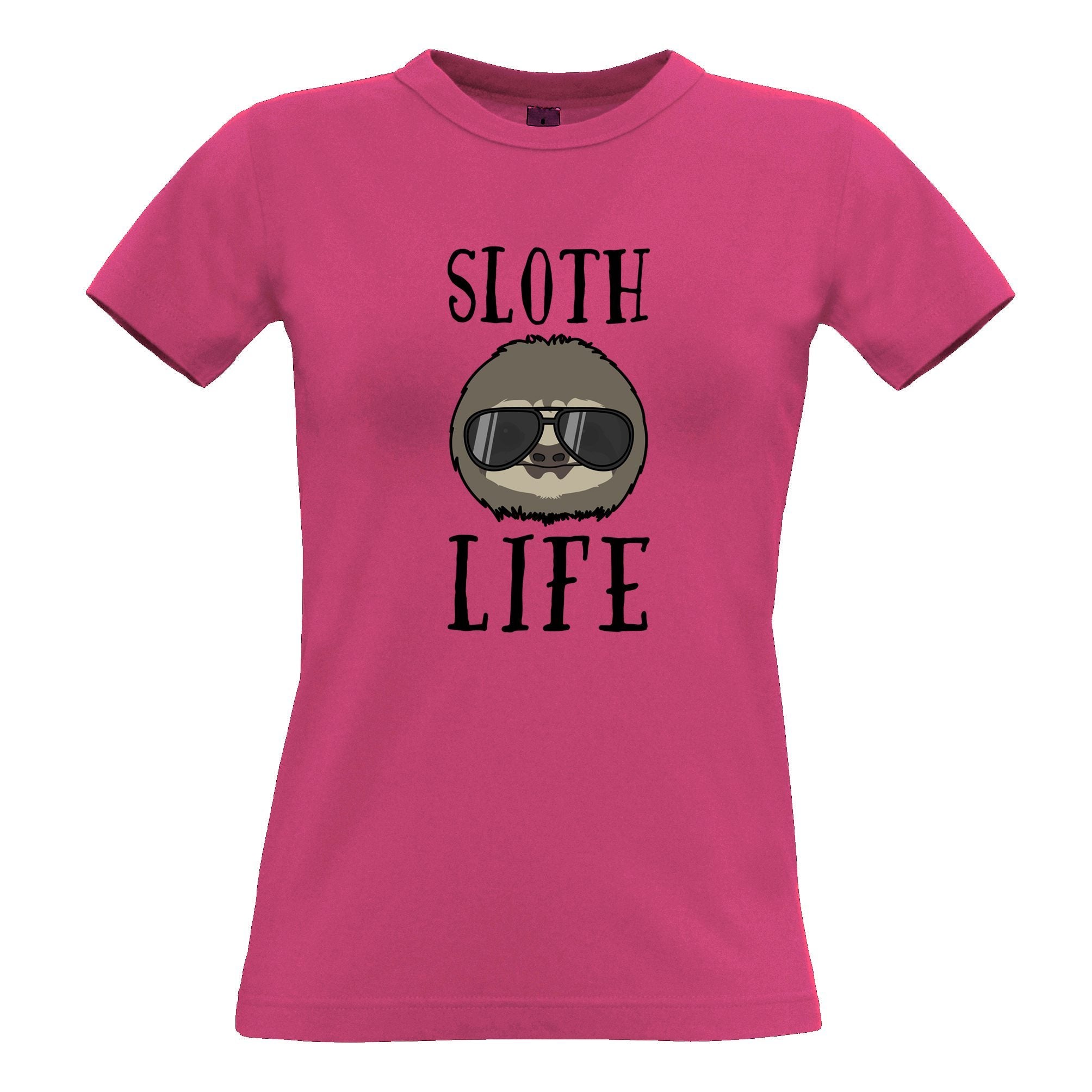 Sloth Life Womens T Shirt