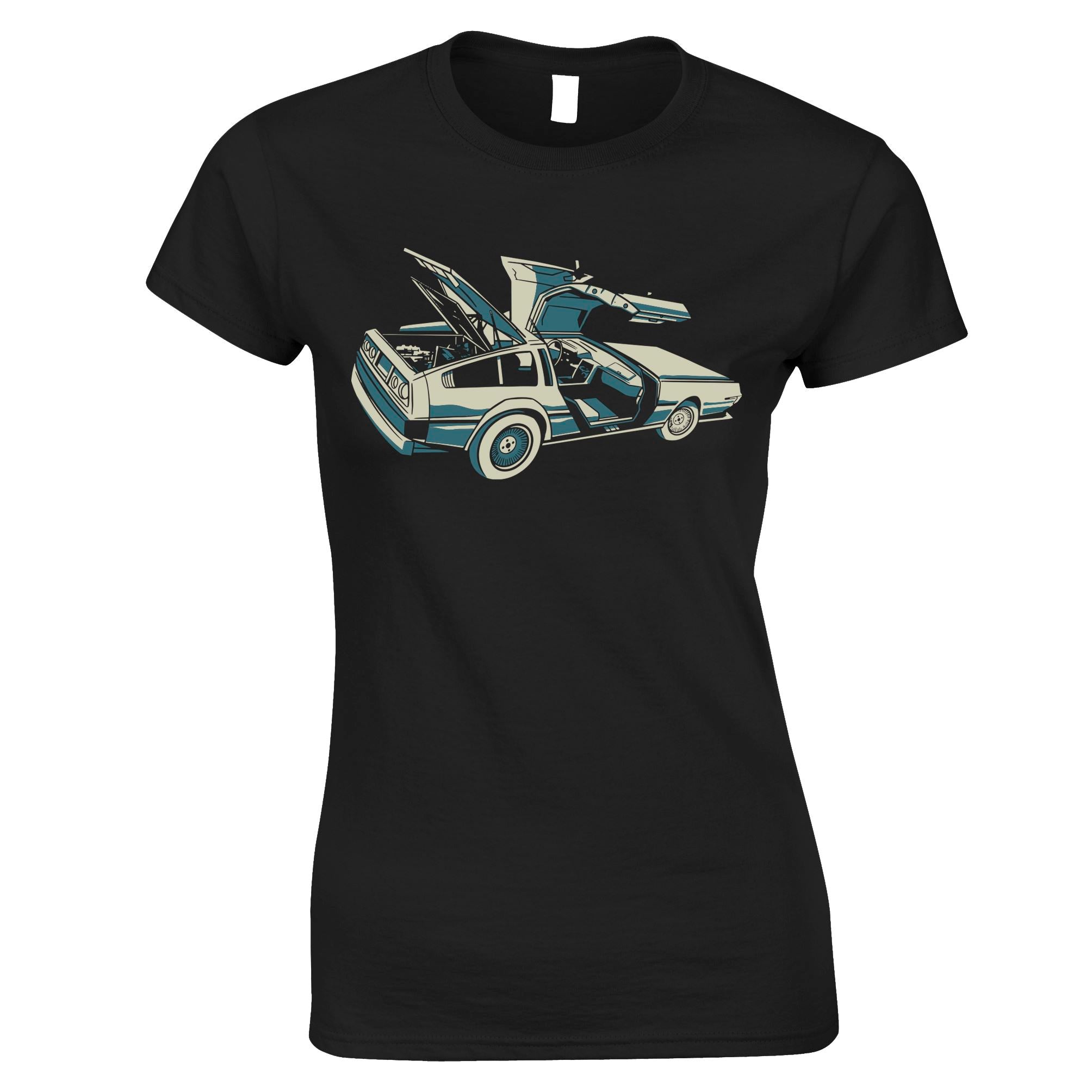 Delorean Womens T Shirt