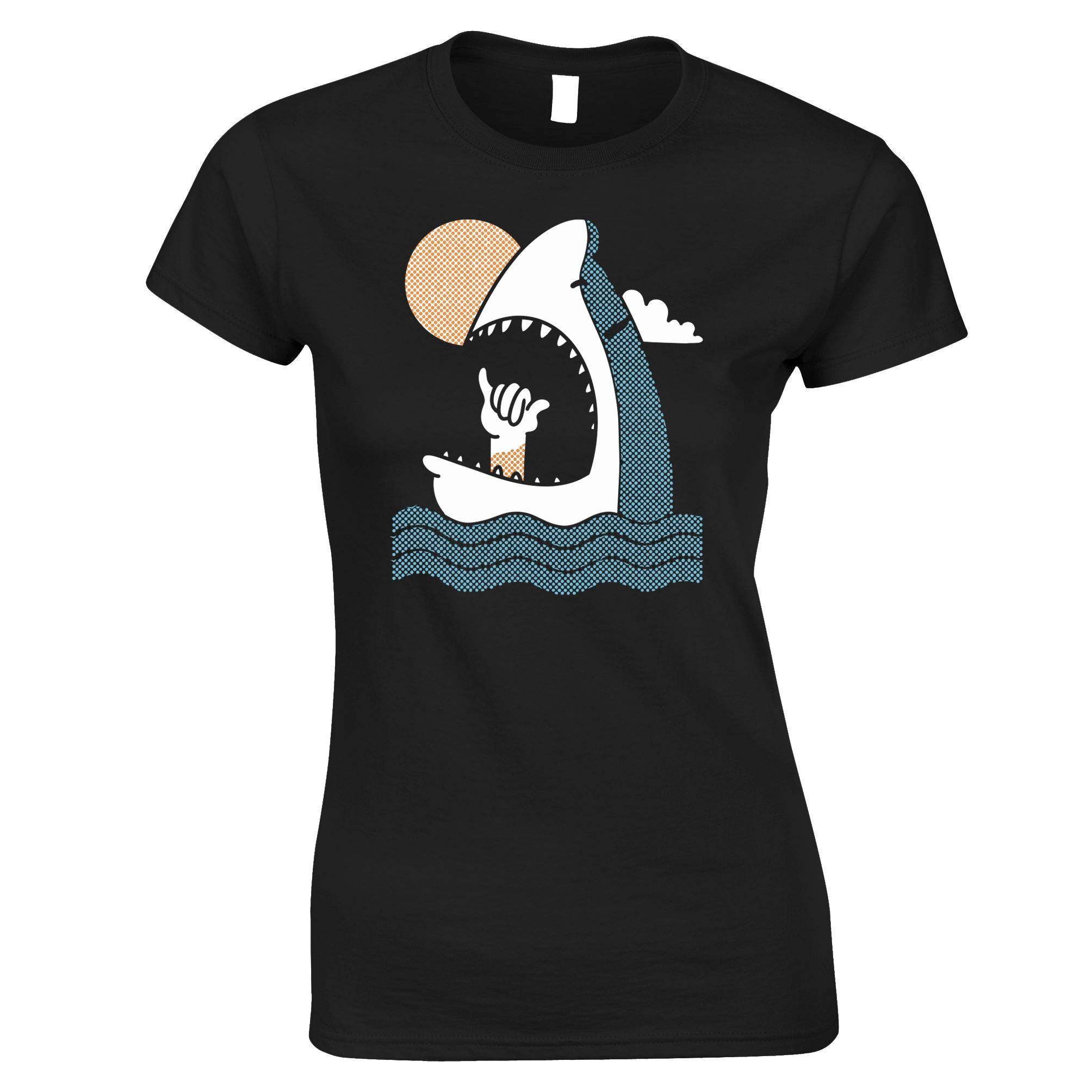 Shaka Shark Womens T Shirt