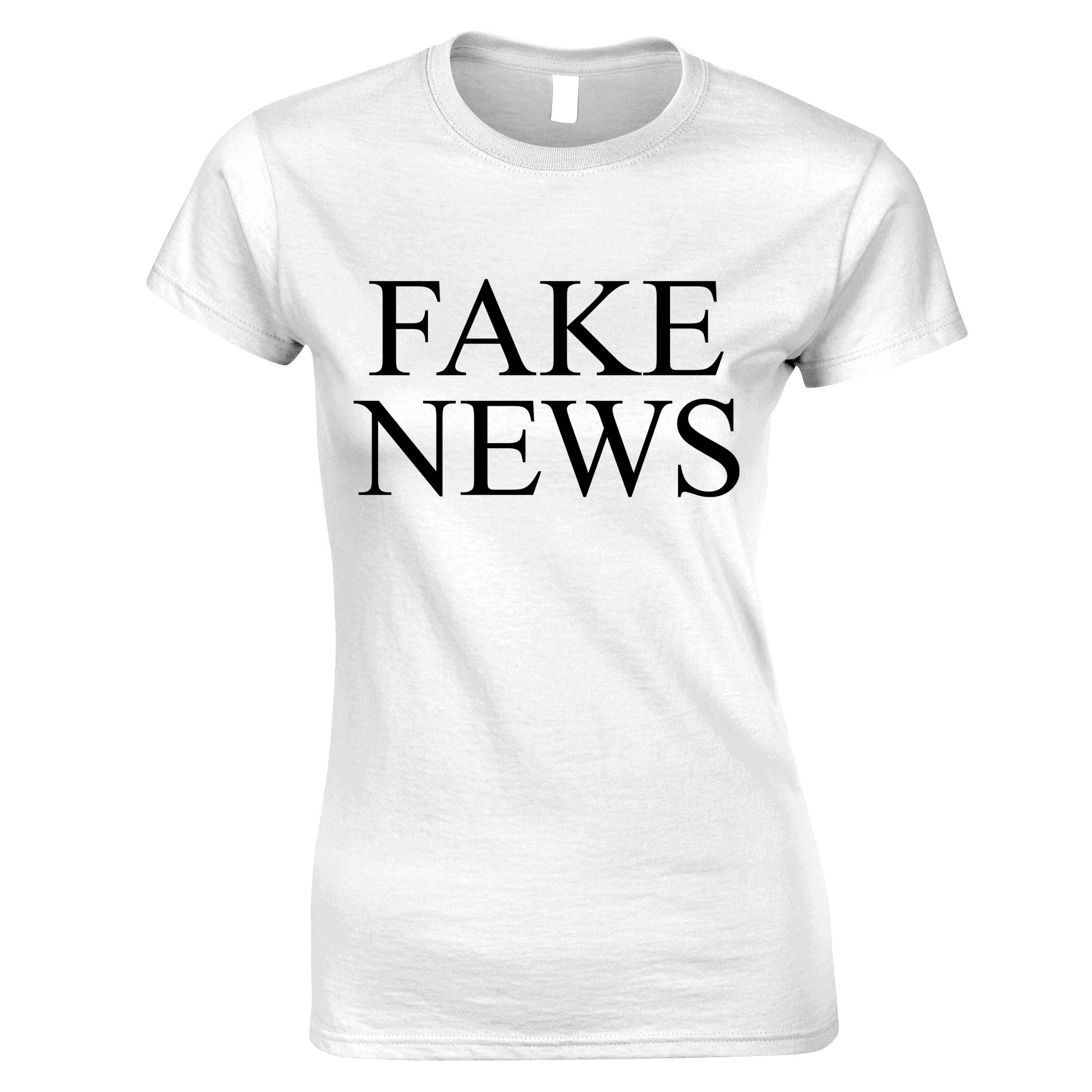 Fake News Womens T Shirt