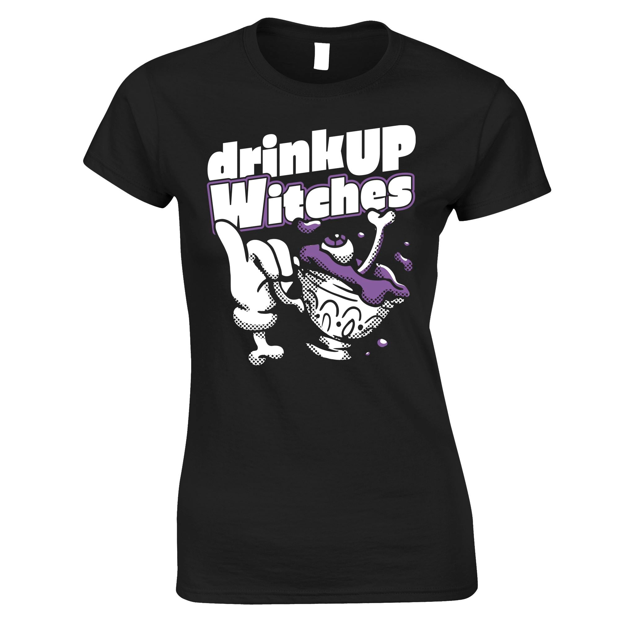 Drink Up Witches Womens T Shirt