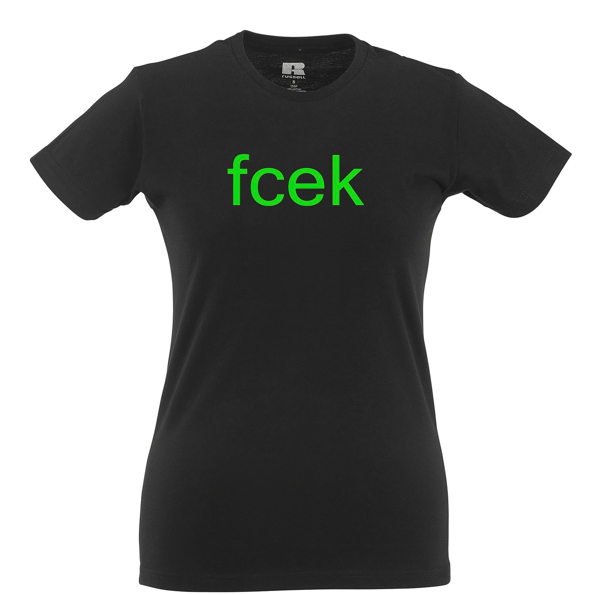 St Patrick's Day Womens T Shirt Fcek Parody Text