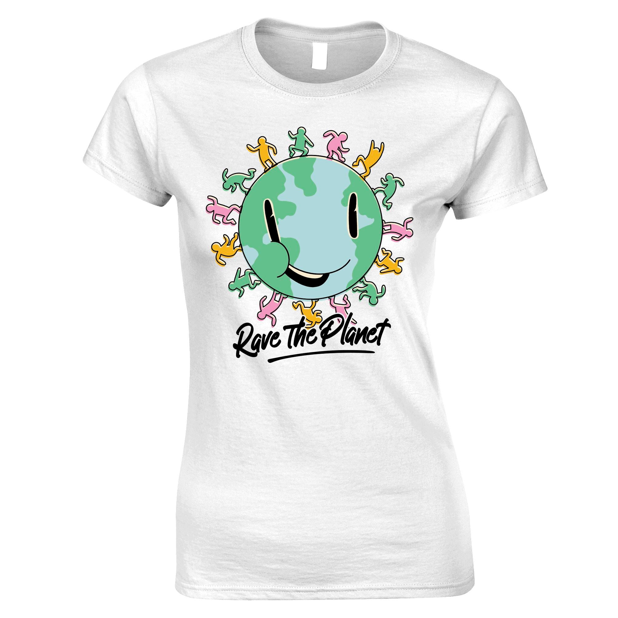 Rave the Planet Womens T Shirt