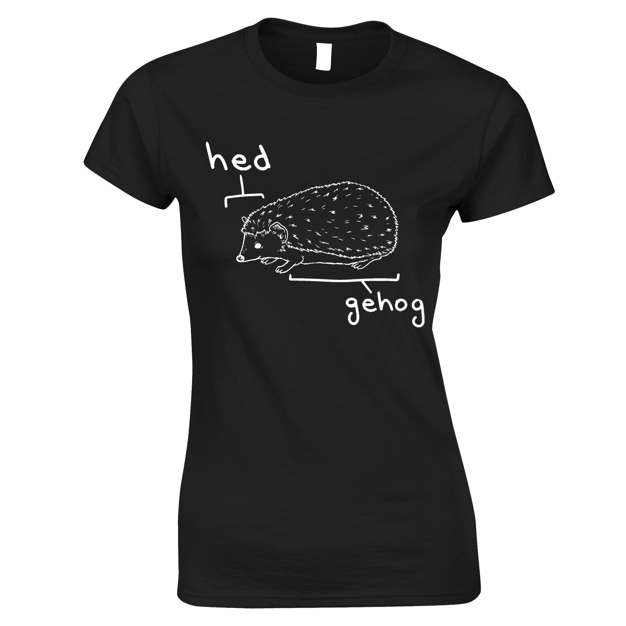 Hedgehog Hed Womens T Shirt