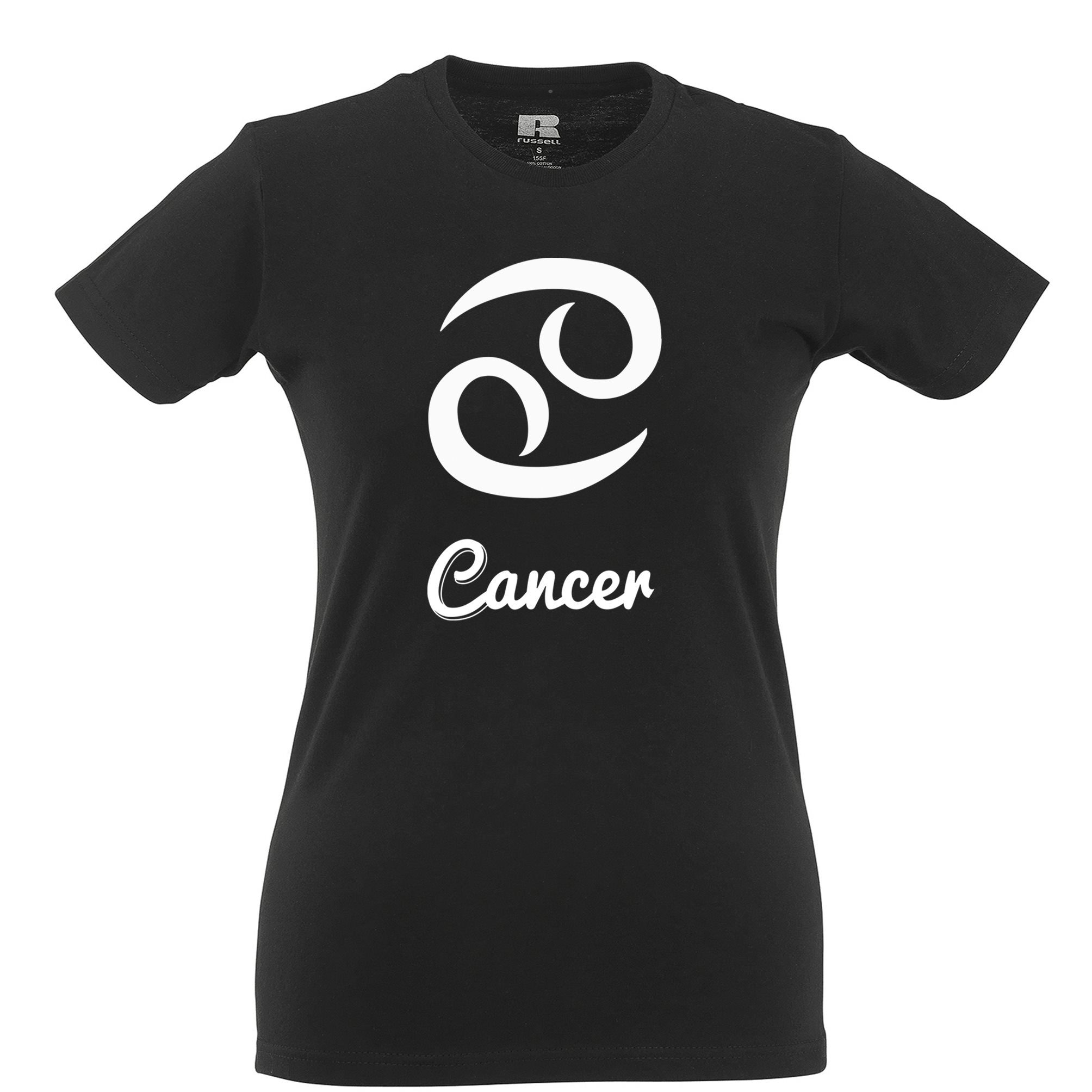 Horoscope Womens T Shirt Cancer Zodiac Star Sign Birthday