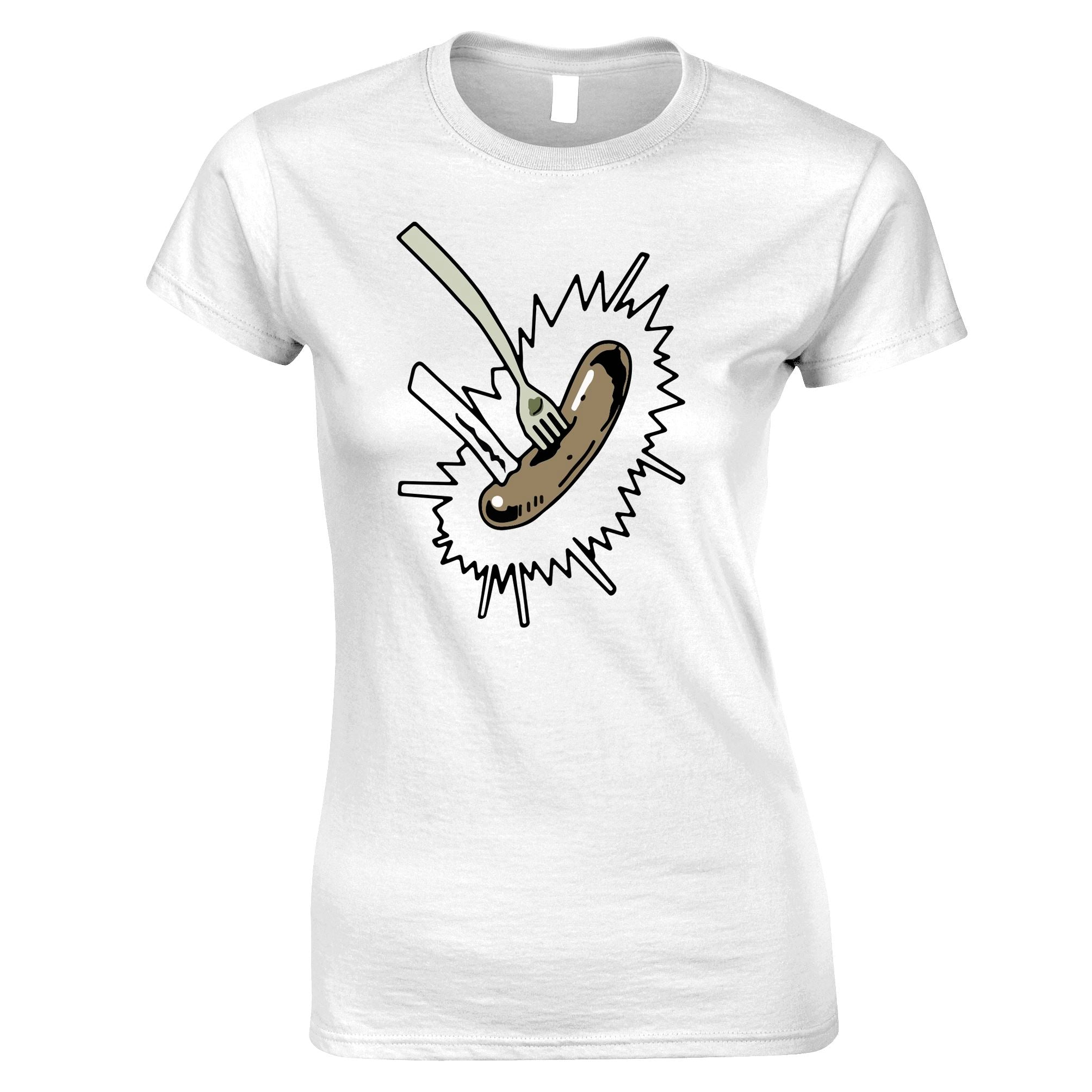 Grange Hill Sausage Womens T Shirt