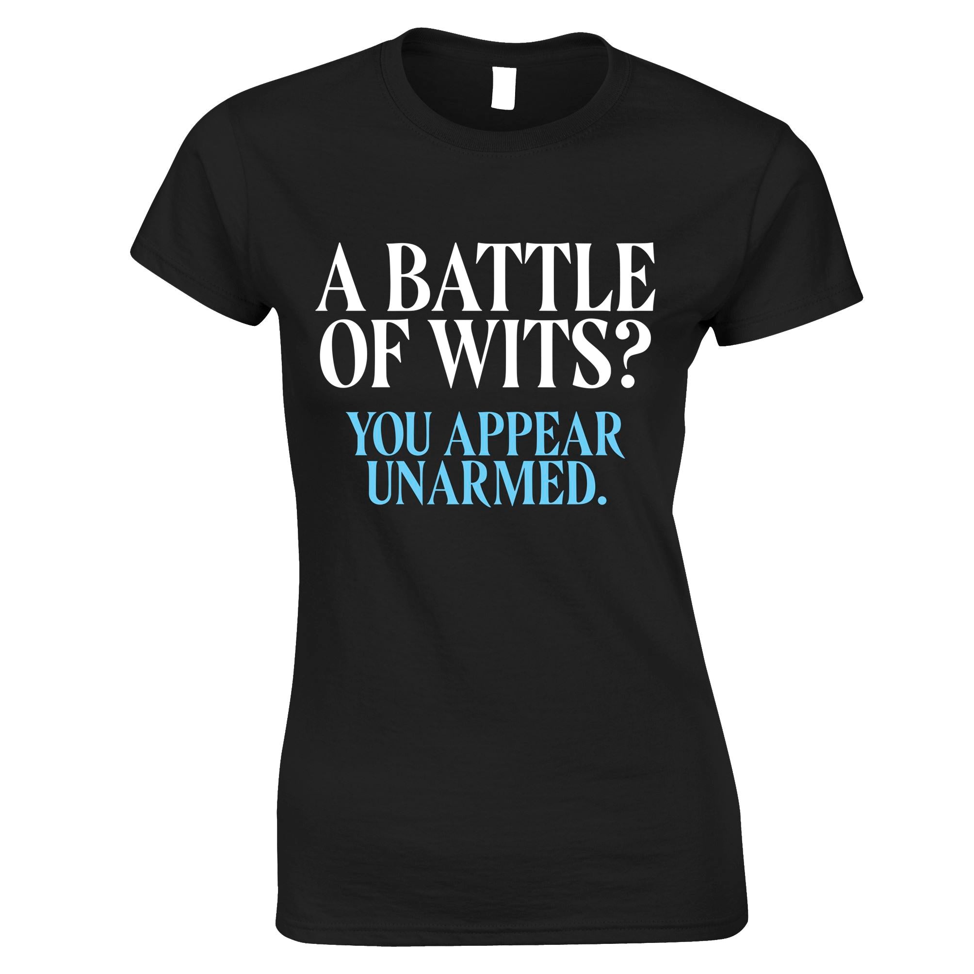 Battle Of Wits Womens T Shirt