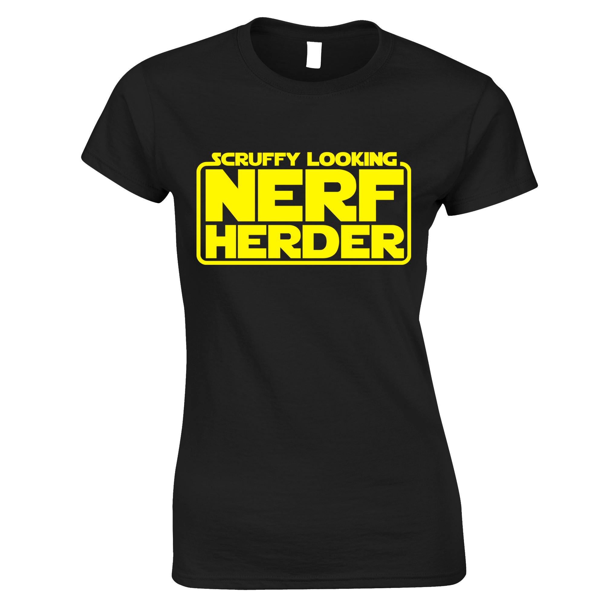 Scruffy Looking Nerf Herder Womens T Shirt