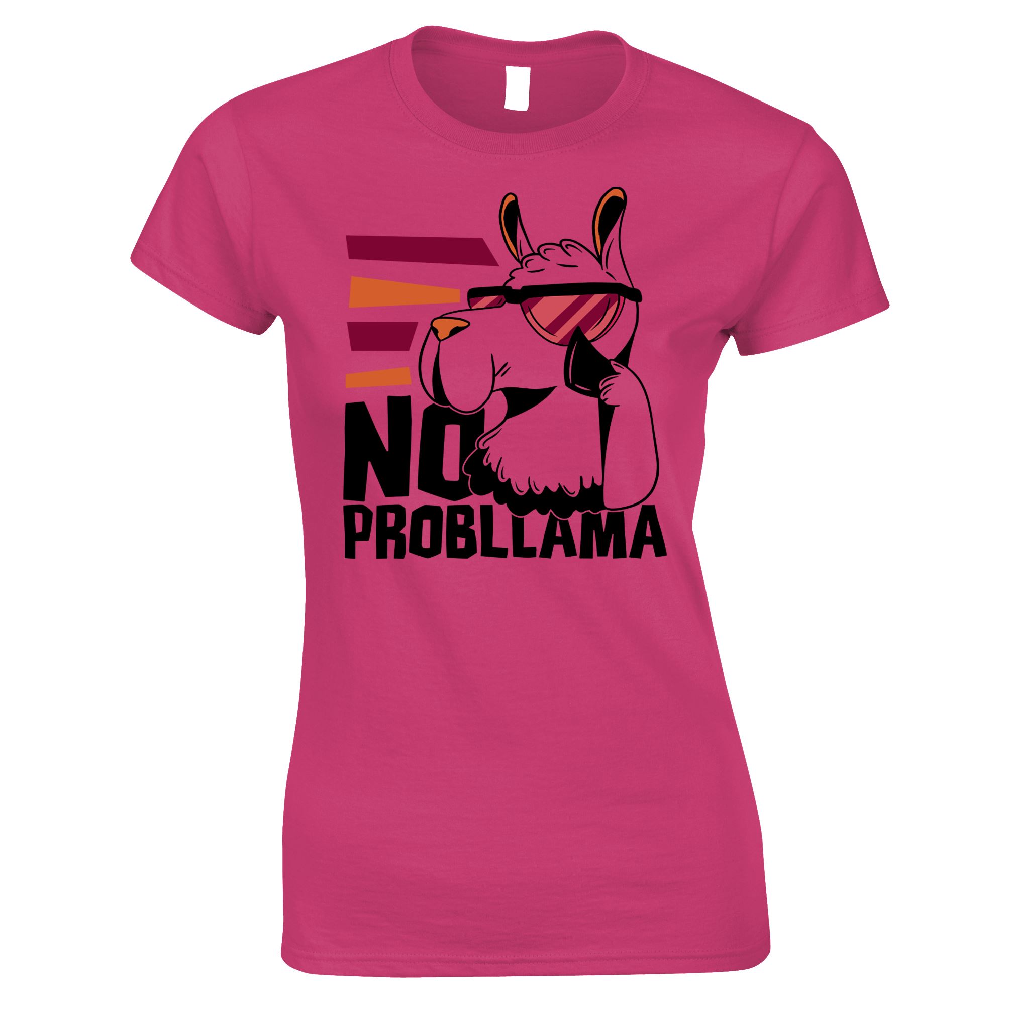 No Probllama Womens T Shirt