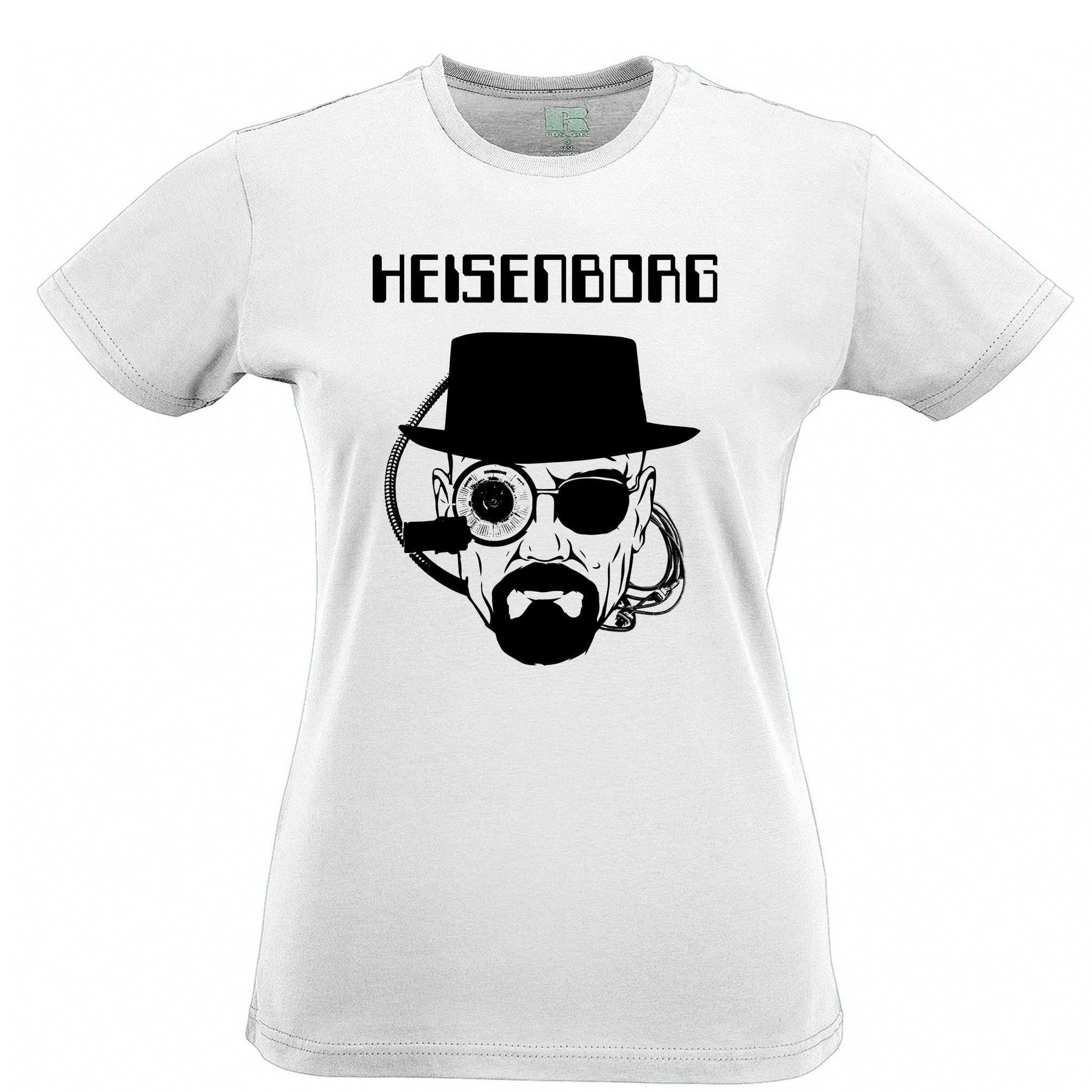 Heisenborg Heisenberg Borg Sci-Fi Womens T Shirt Tee