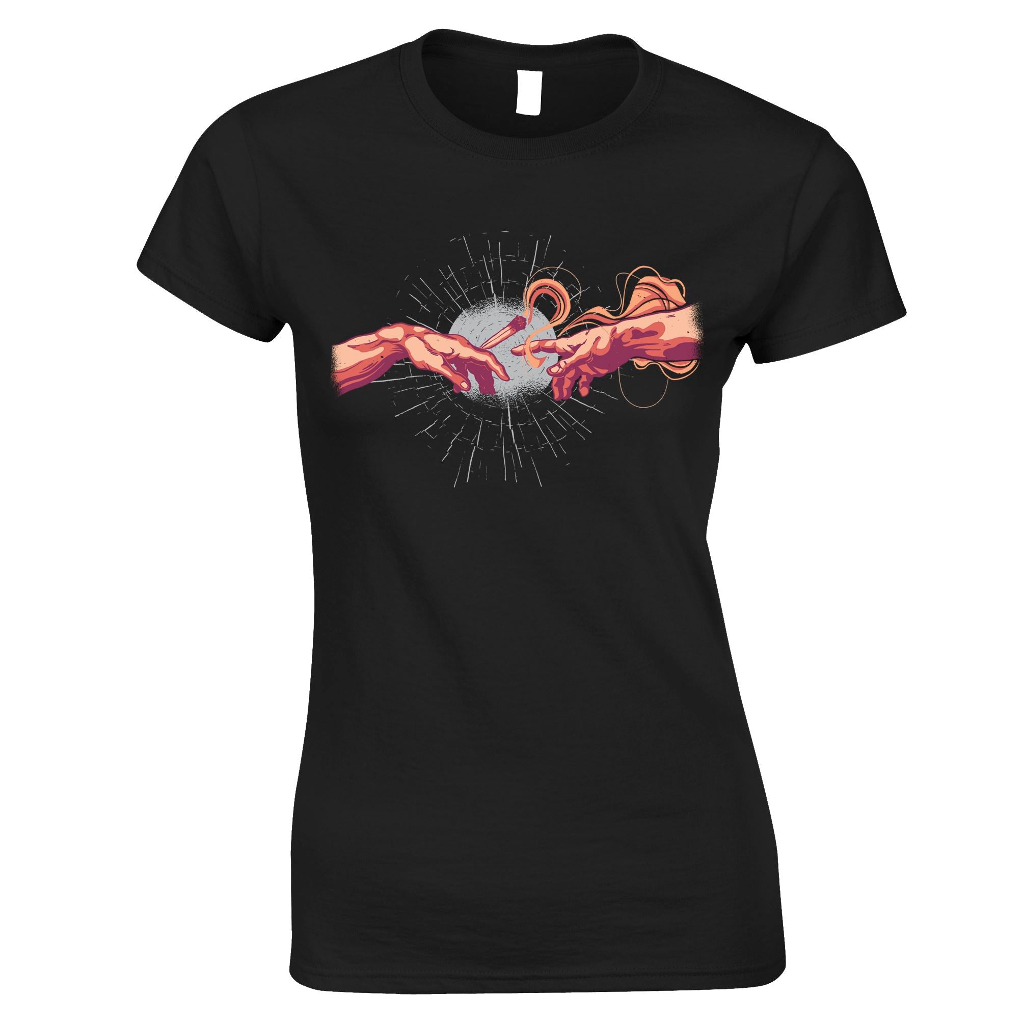 The Creation of a Joint Womens T Shirt