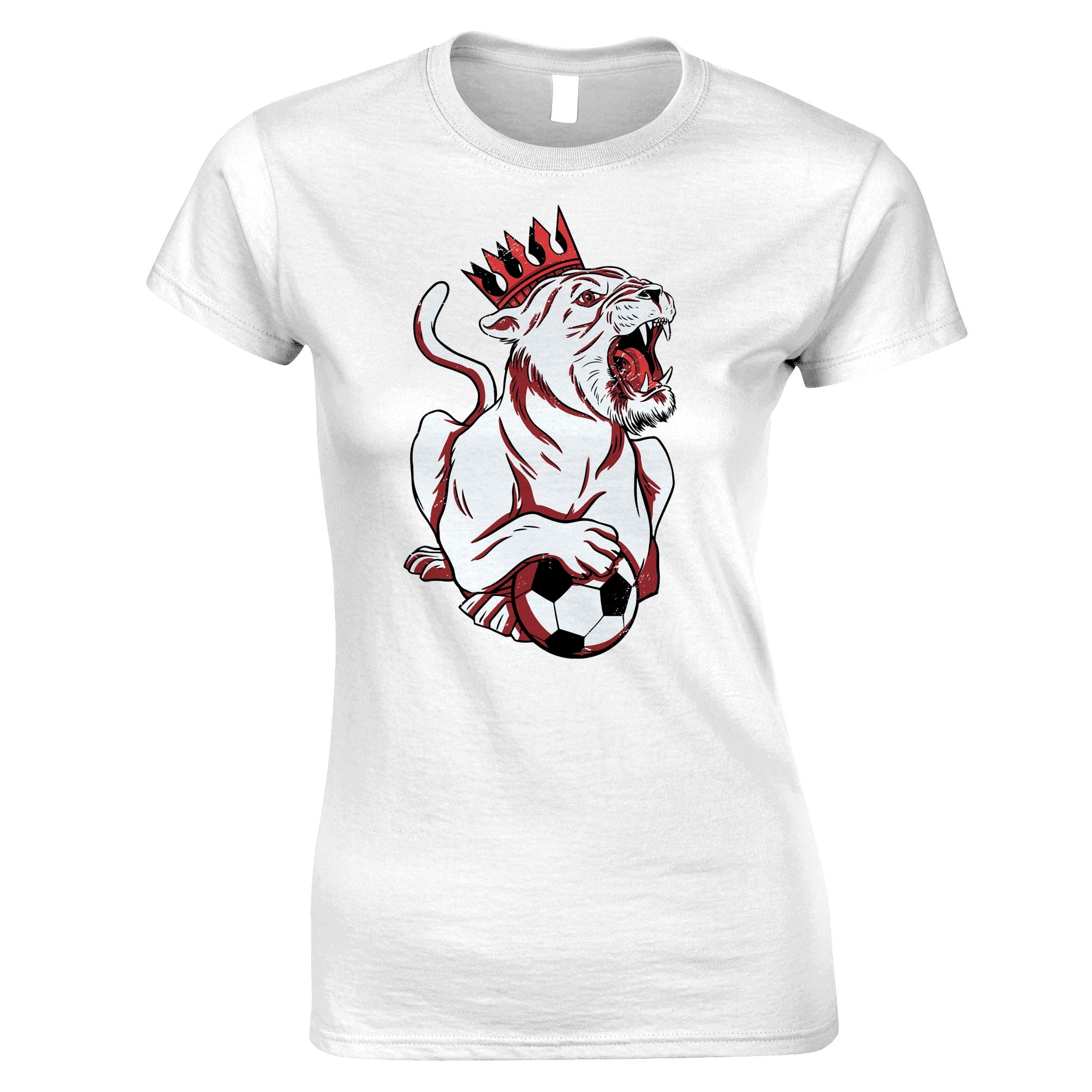 Lioness Football Womens T Shirt